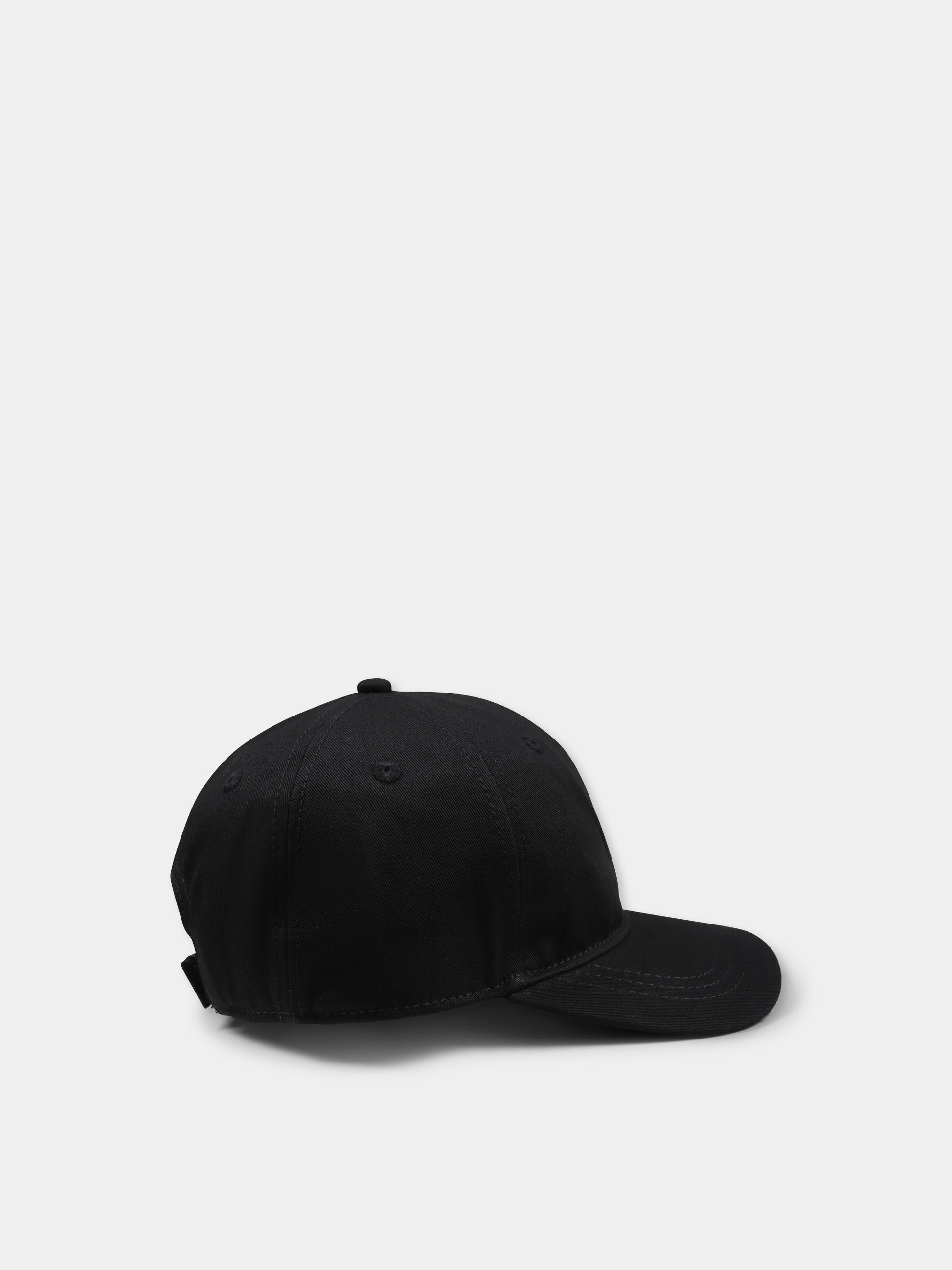 Cappello nero per bambino con logo,Off White,OBLB002S25FAB0021001