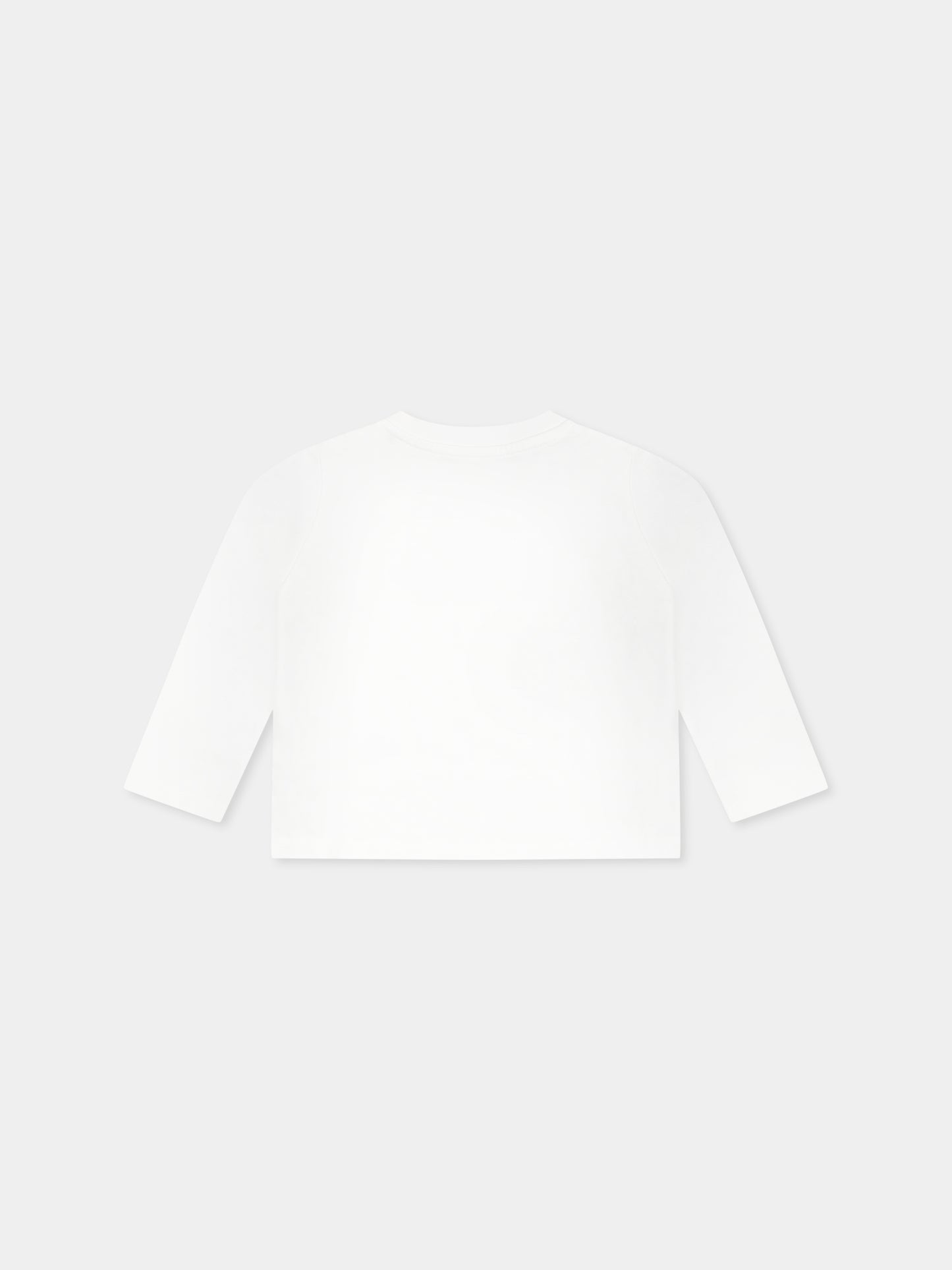 T-shirt bianca per neonato con logo,Off White,OBXB001S25JER0040110