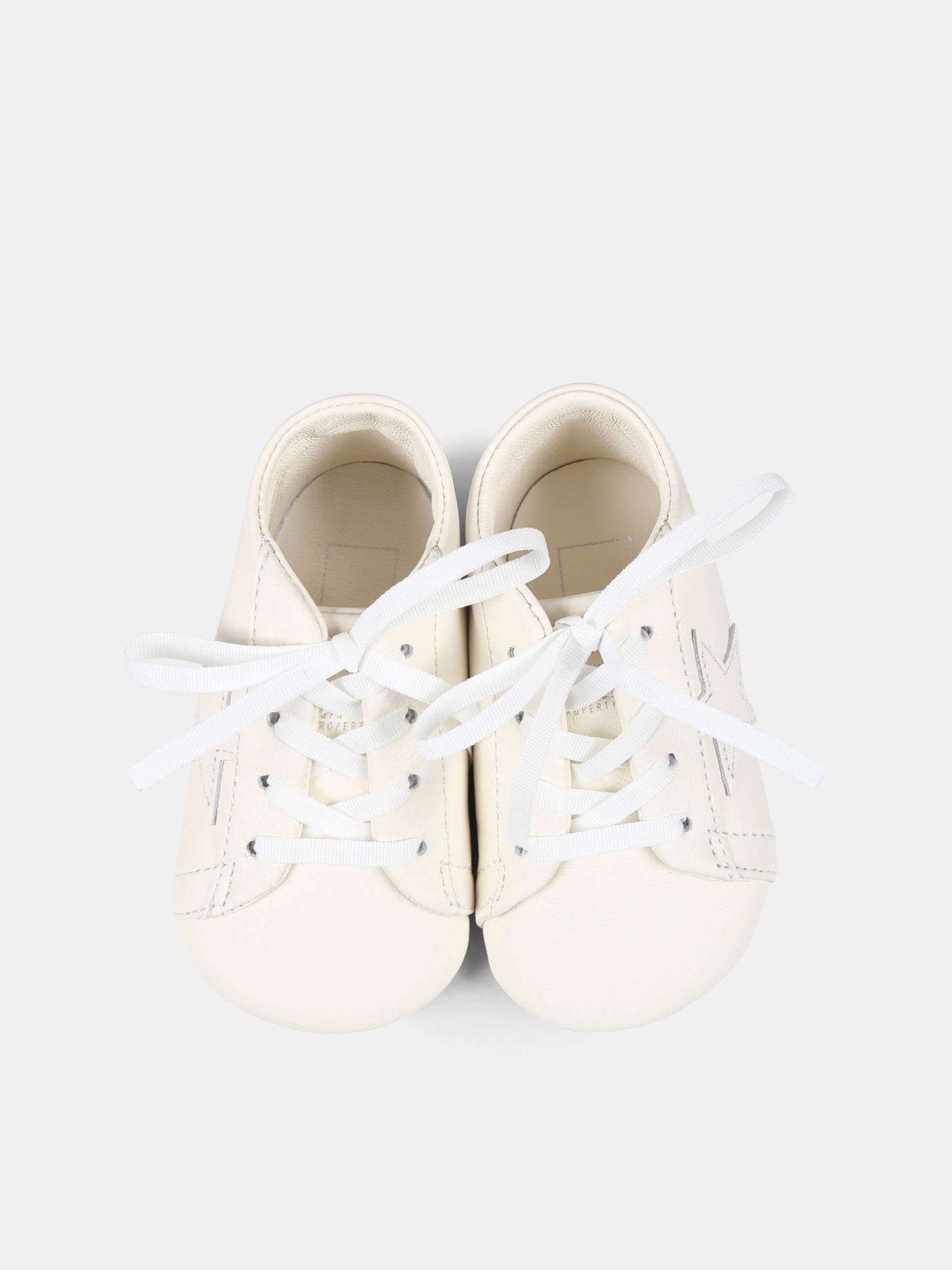 Sneakers Joy avorio per neonati con stella,Golden Goose,GIF00877 F007065 10359