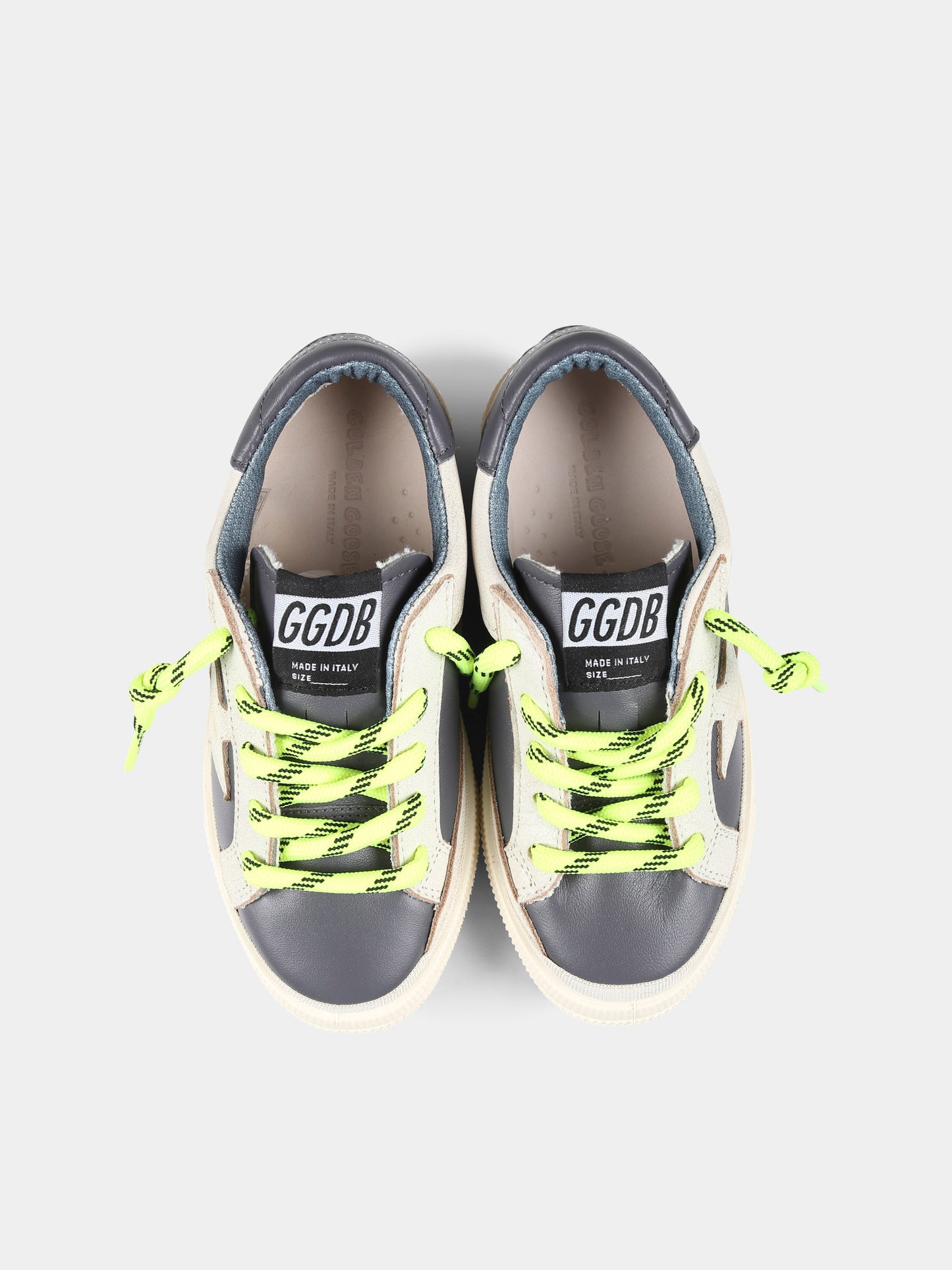 Baskets May marron pour enfants