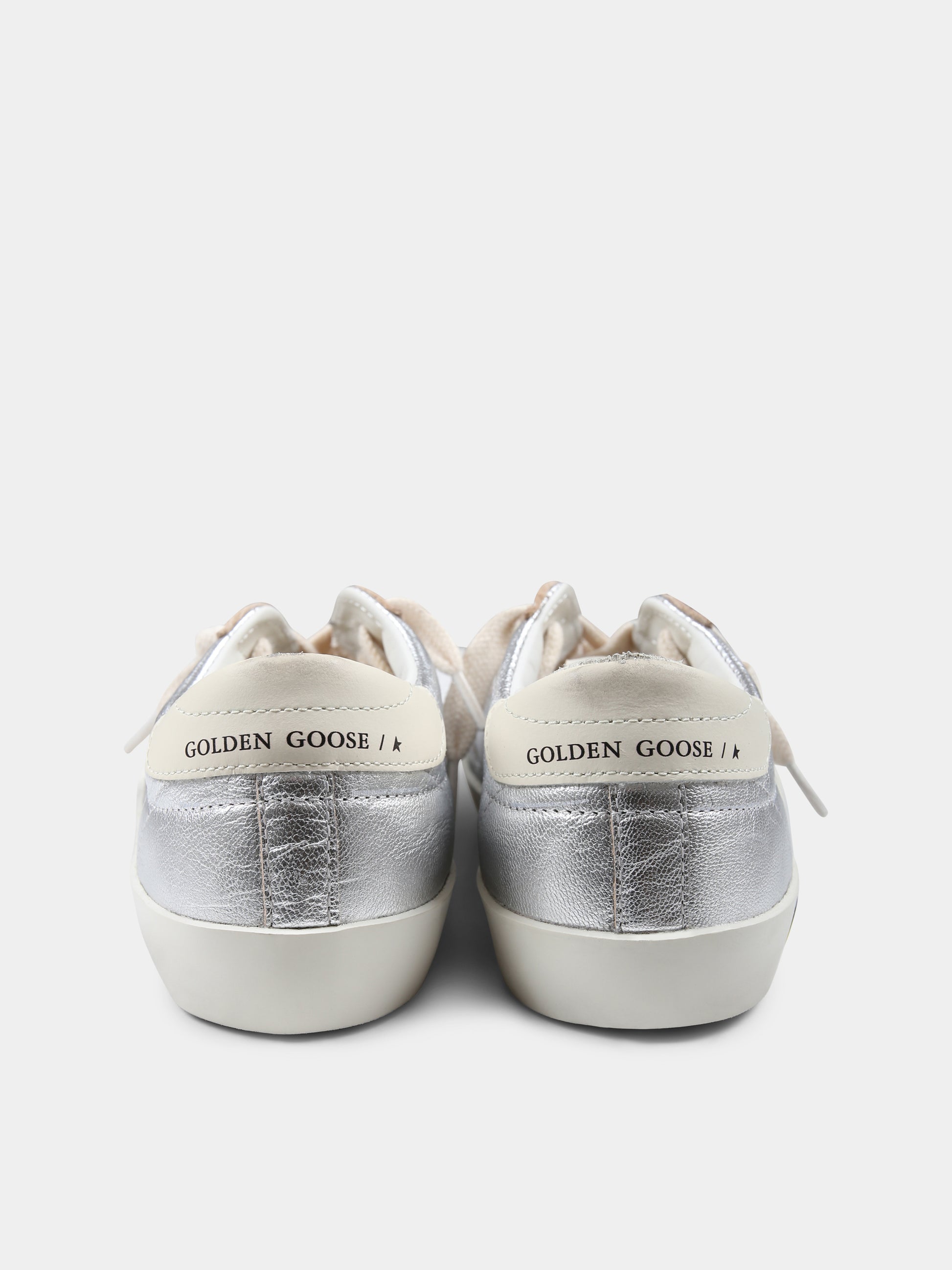 Sneakers argento Super Star per neonata e bambina con stella,Golden Goose,GJF00101 F006759 70321