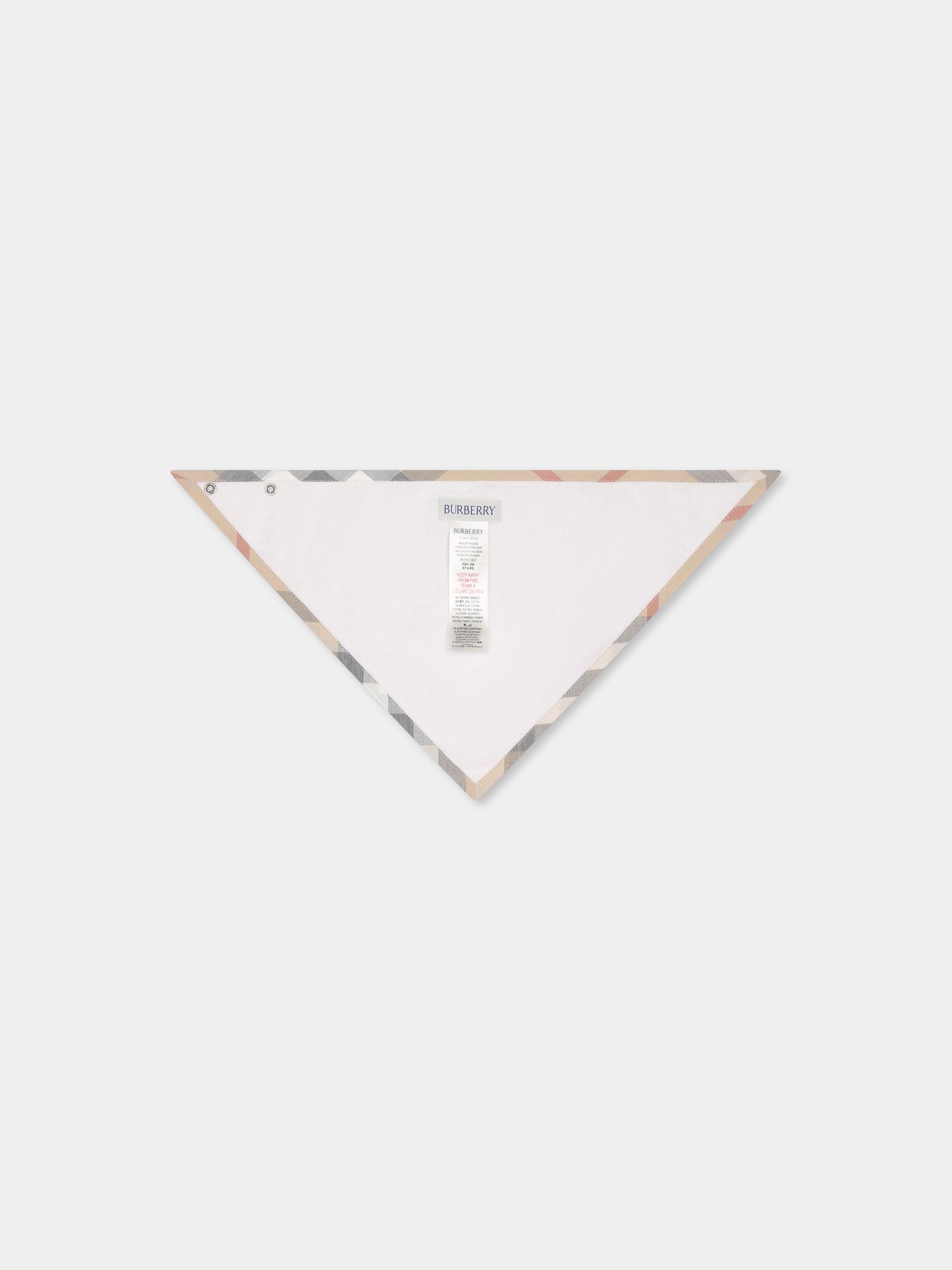 Ensemble combinaison bleu clair pour bébé garçon avec vintage check