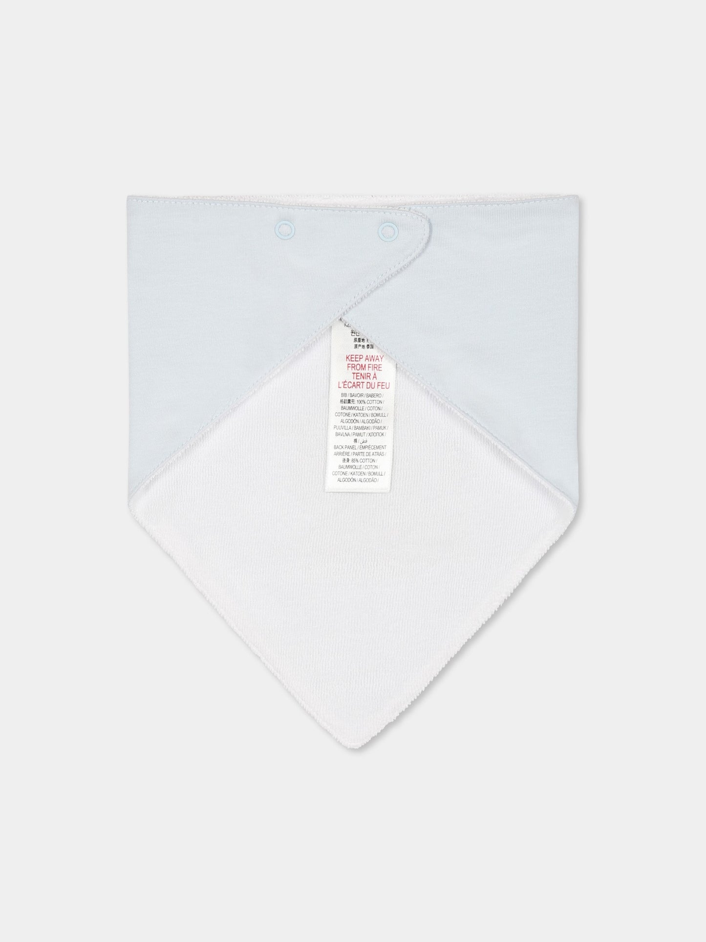 Lot de bavoirs multicolores pour bébé enfants avec animaux