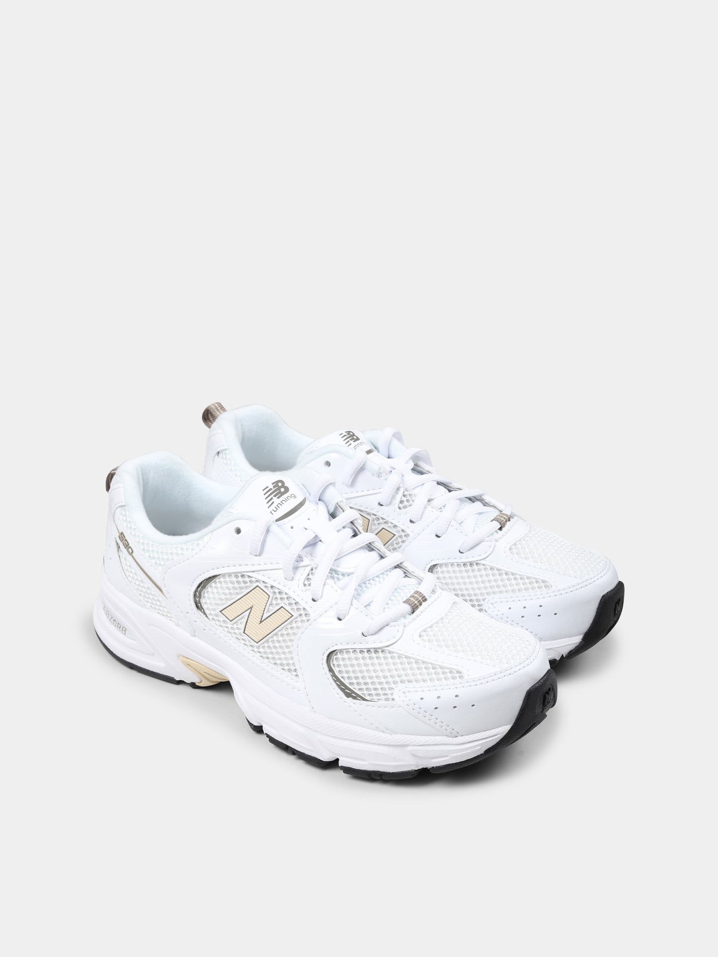 Baskets blanches pour enfants