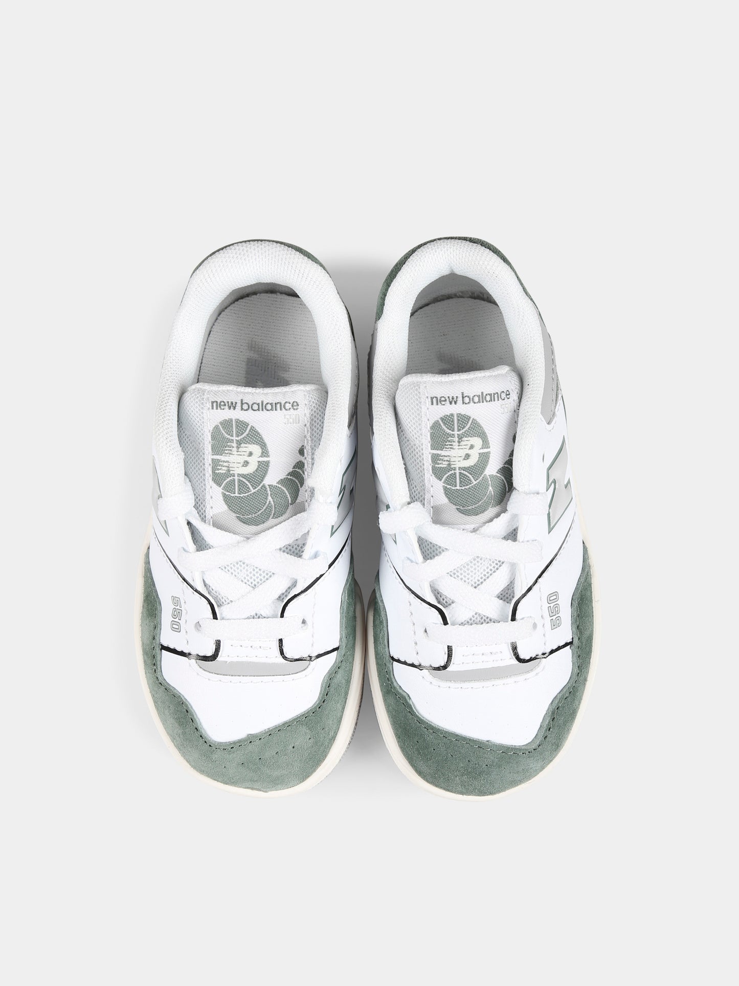 Sneakers 550 verdi per neonati e bambini,New Balance,ISB550BY