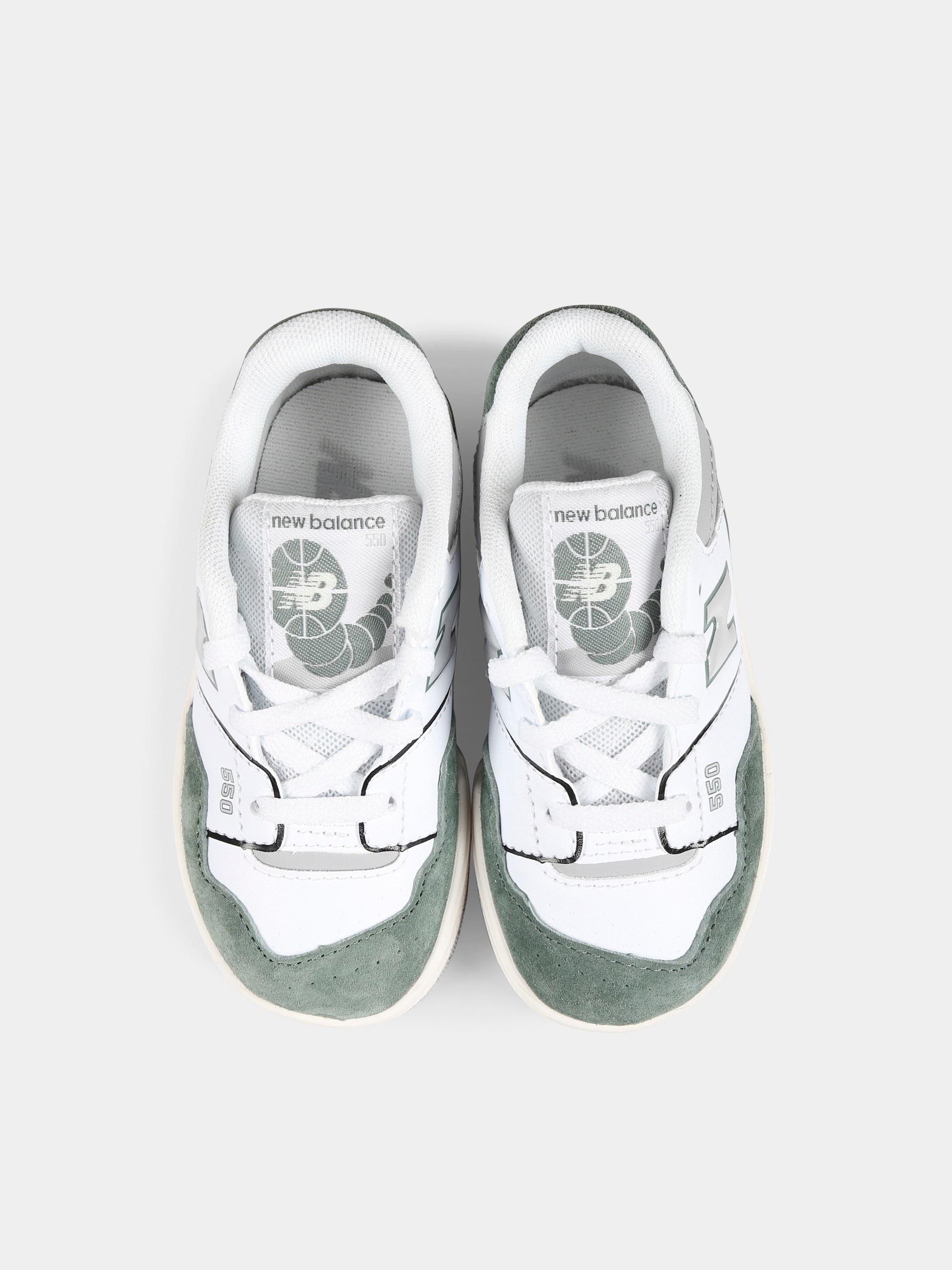Sneakers 550 verdi per neonati e bambini,New Balance,ISB550BY
