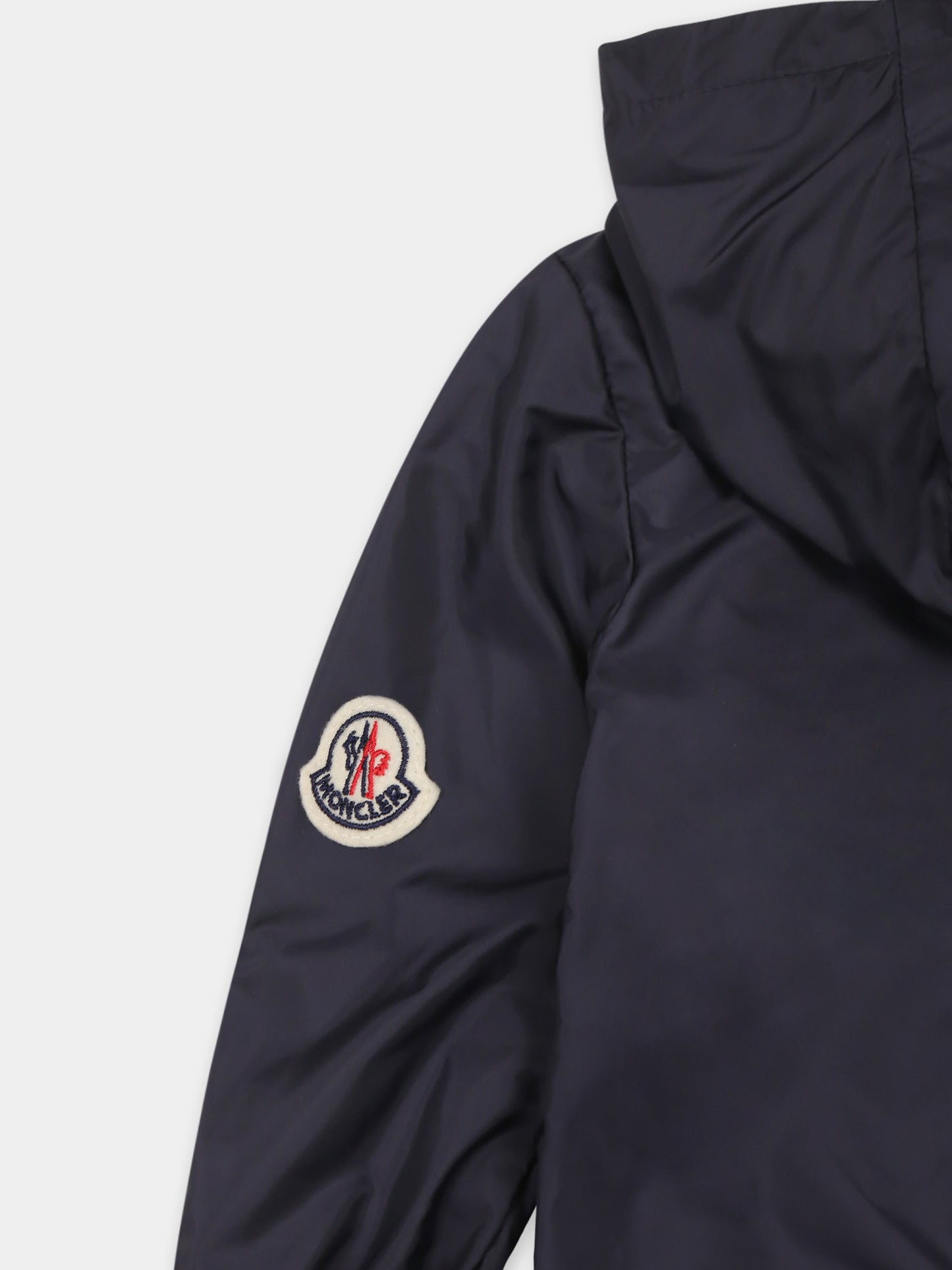 Giacca a vento Dana blu per neonata con logo,Moncler Kids,K1951 1A00012 53A5E 742