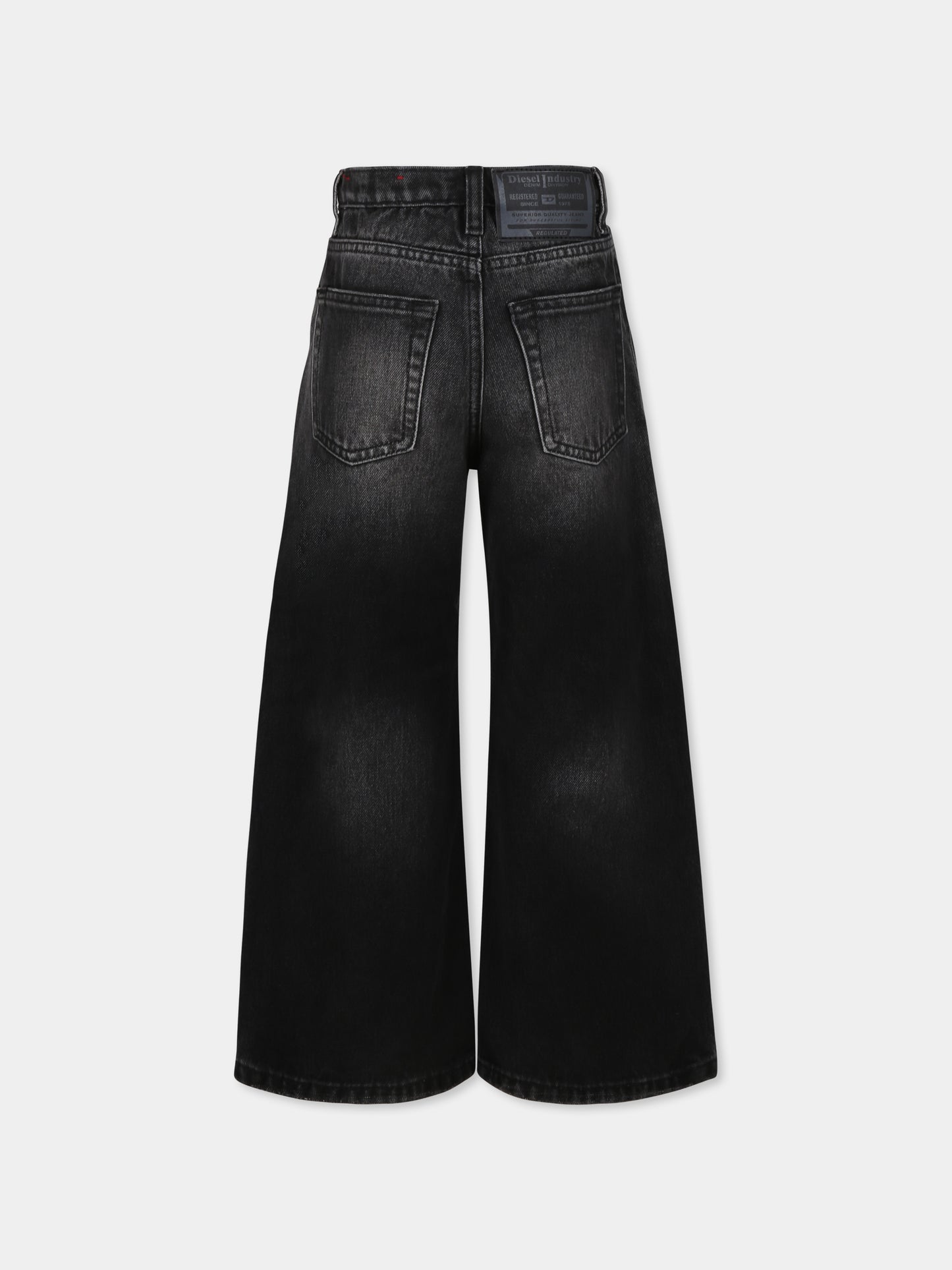 Jeans neri per bambina,Diesel,J02322 KXBNV K02