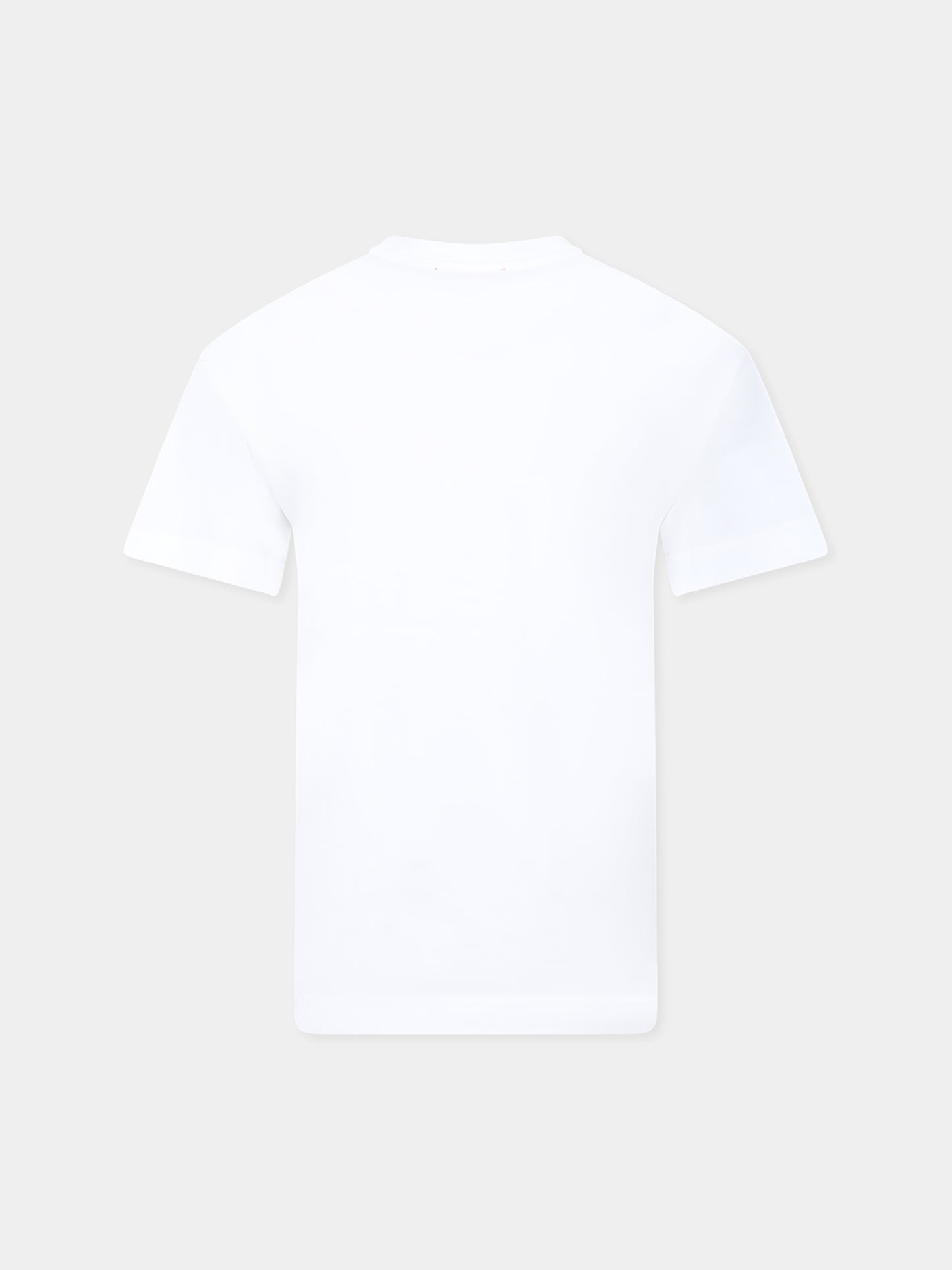 T-shirt blanc pour garçon