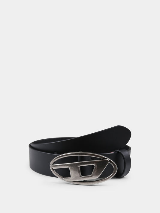 Ceinture noir pour enfants avec logo
