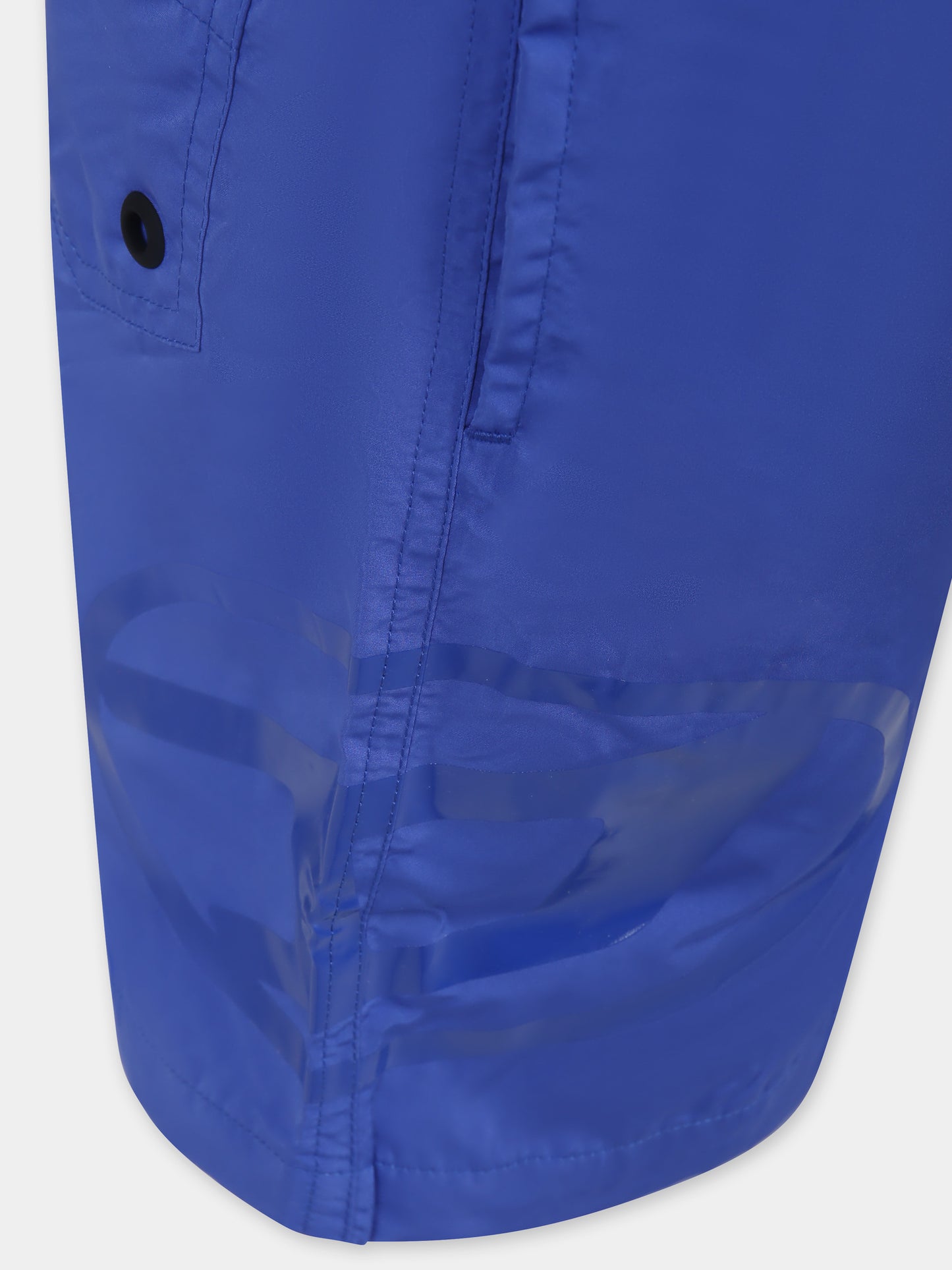 Short de bain bleu pour garçon avec logo