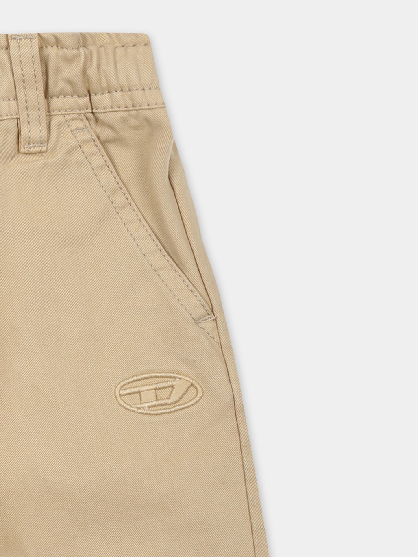 Pantalon beige pour bébé garçon