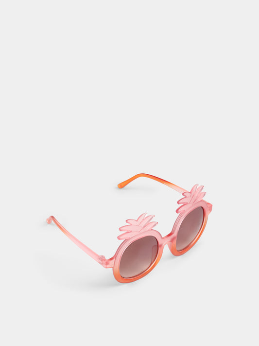 Lunettes de soleil roses pour fille