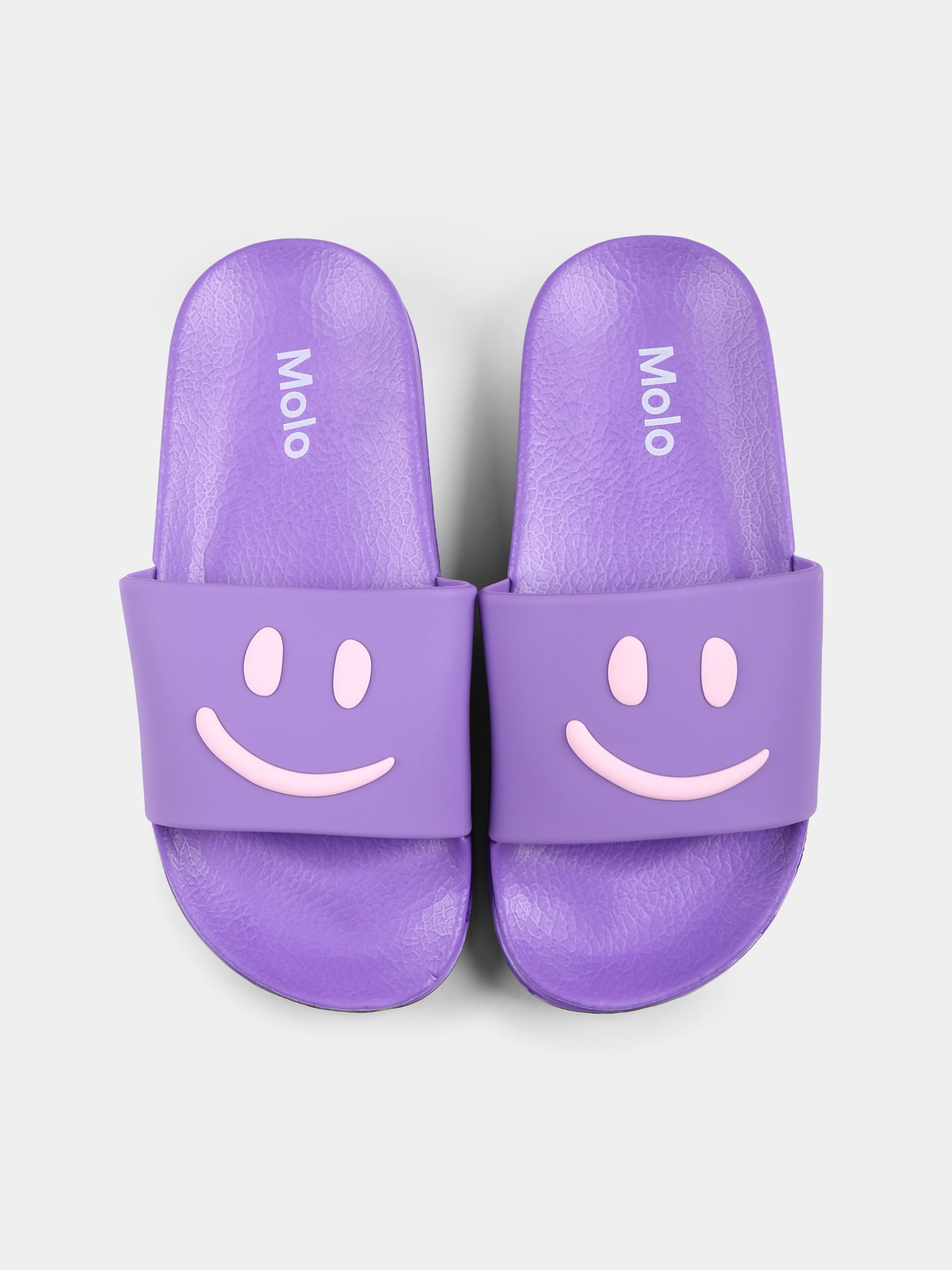 Ciabatte viola Zhappy  per bambina con smile,Molo,7S25U201 5403