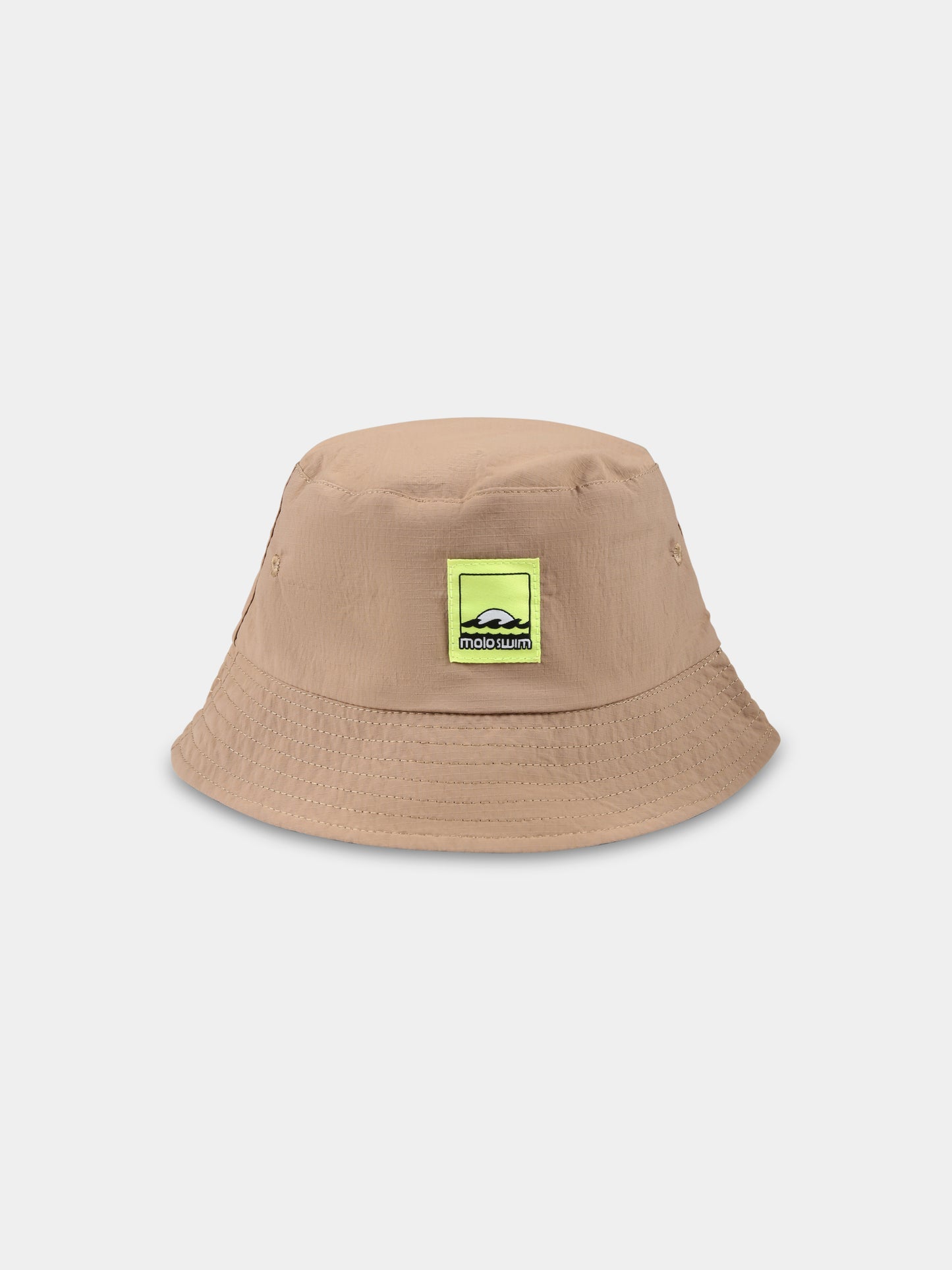 Cloche marron pour garçon avec logo