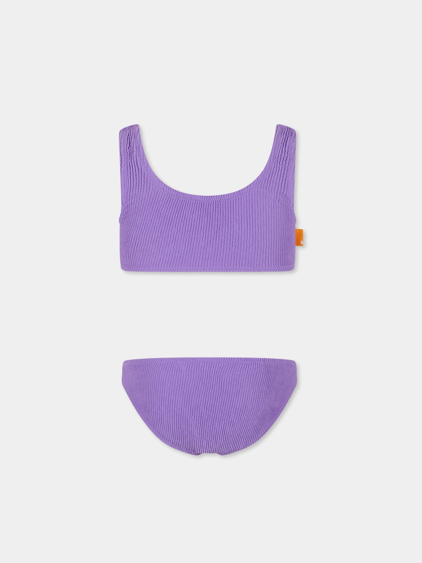 Bikini violet pour fille