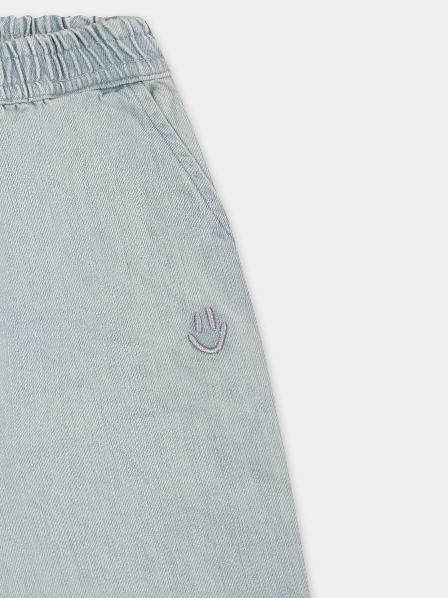 Jeans denim Sois per neonati con smile,Molo,6S25I105 5458