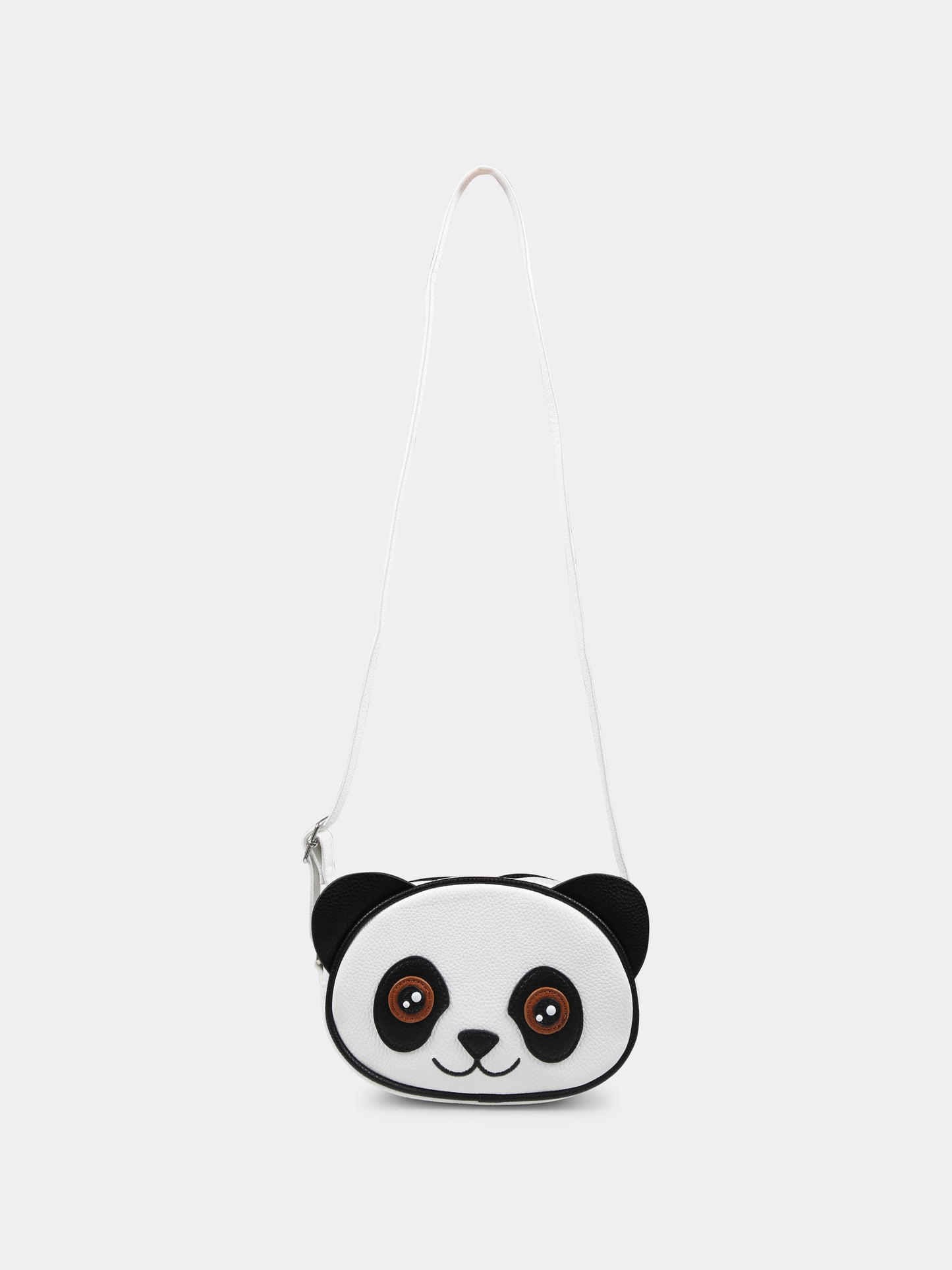 Sac blanc pour fille avec panda