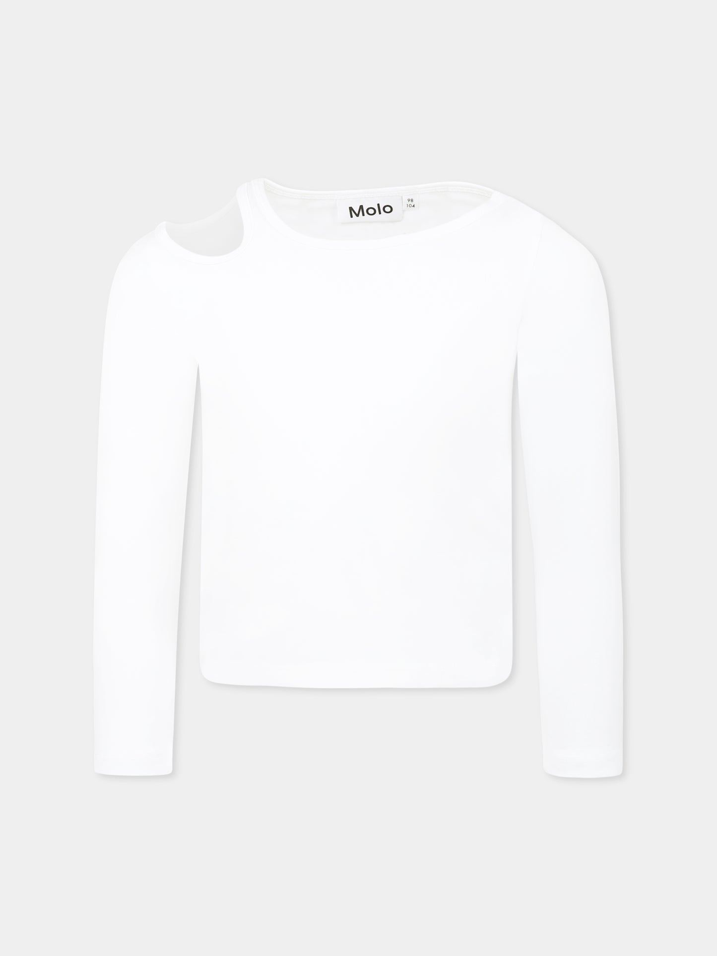 T-shirt blanc pour fille