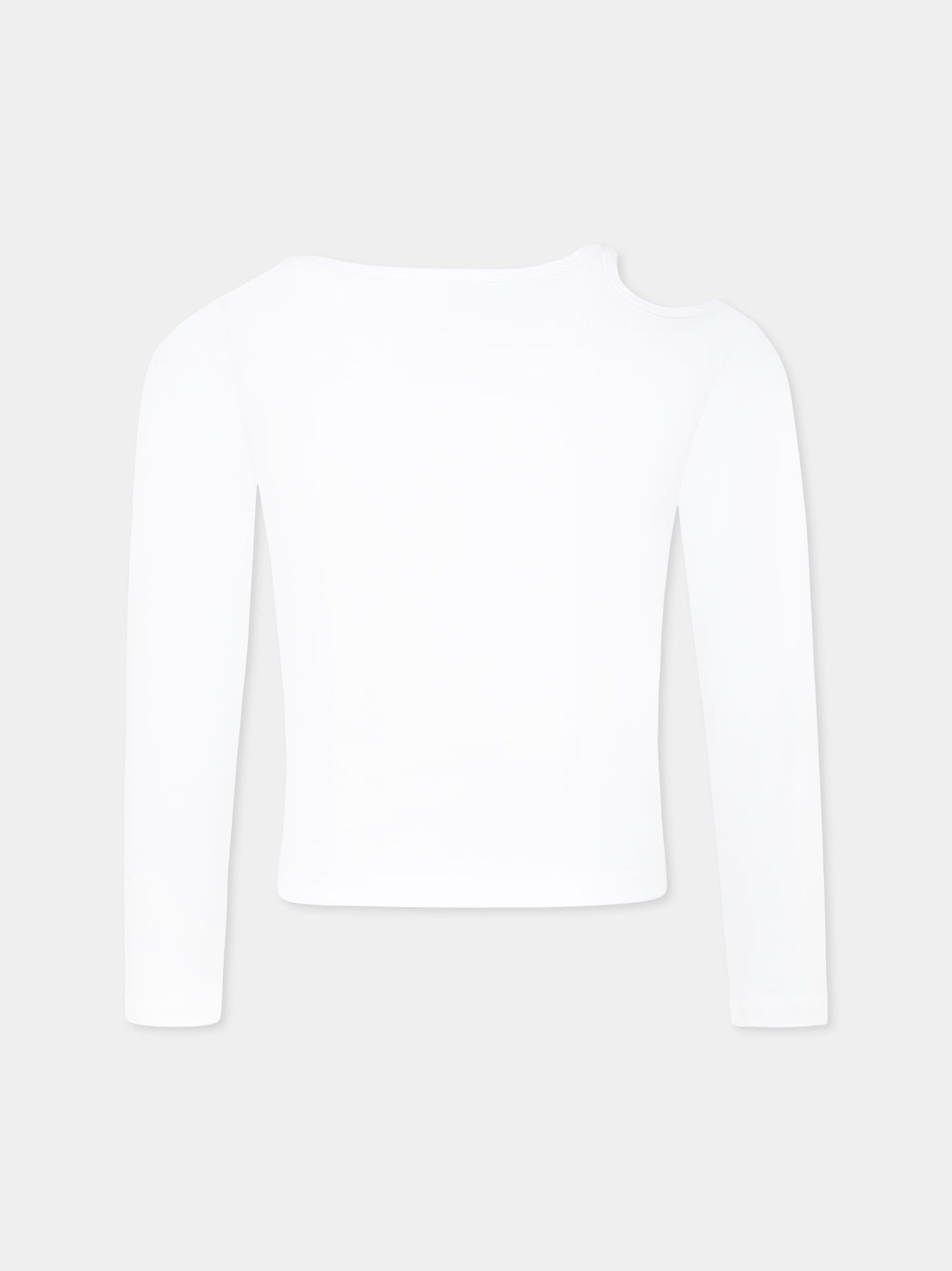 T-shirt blanc pour fille