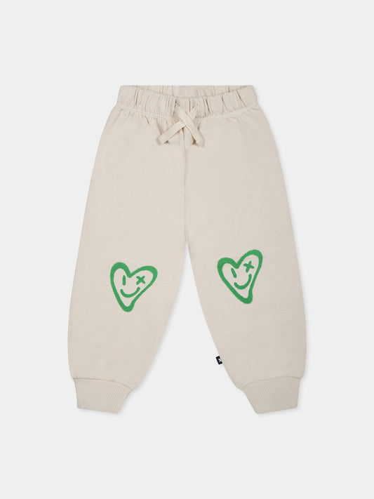 Pantalon ivoire pour bébé fille