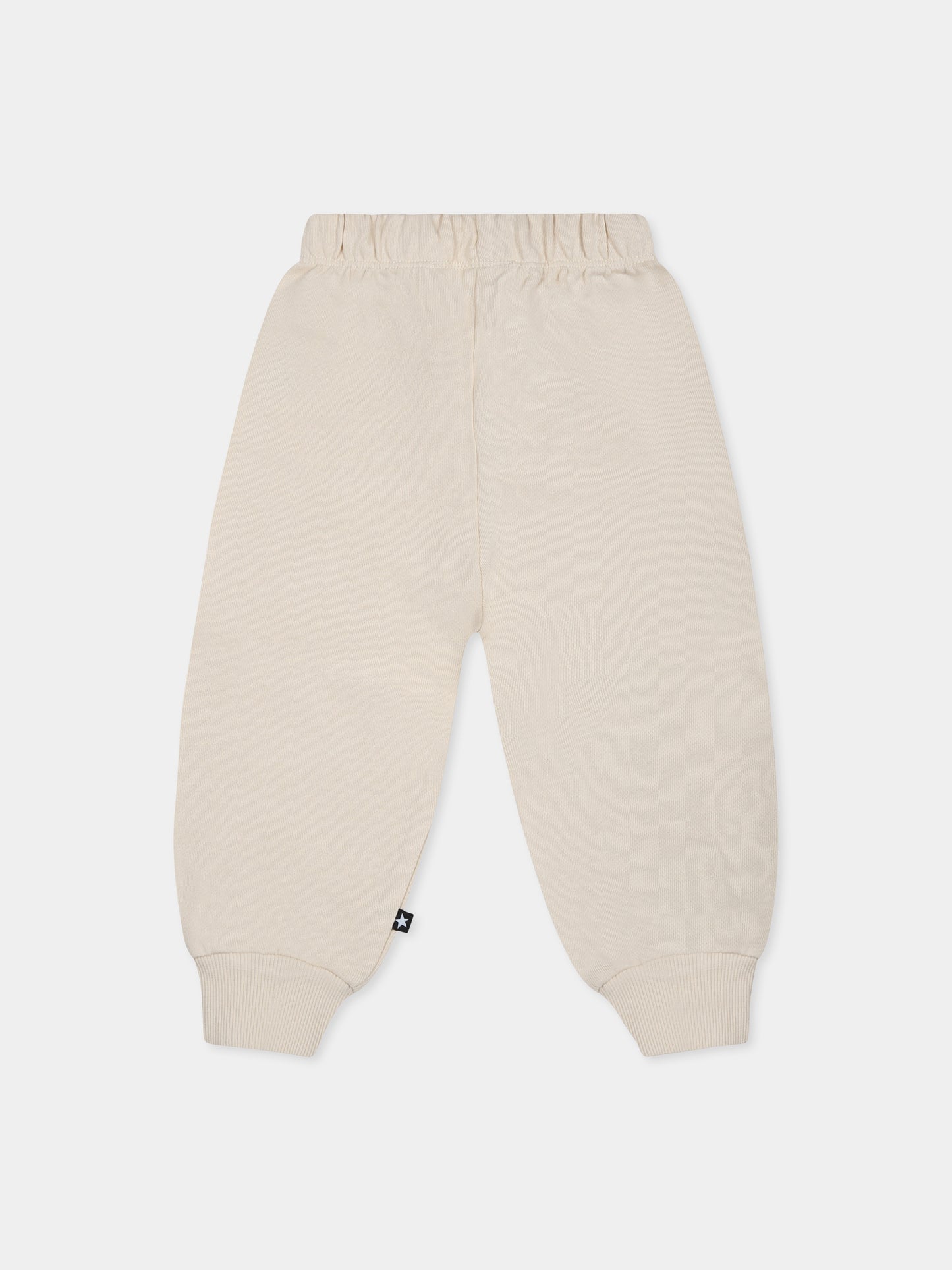 Pantalon ivoire pour bébé fille