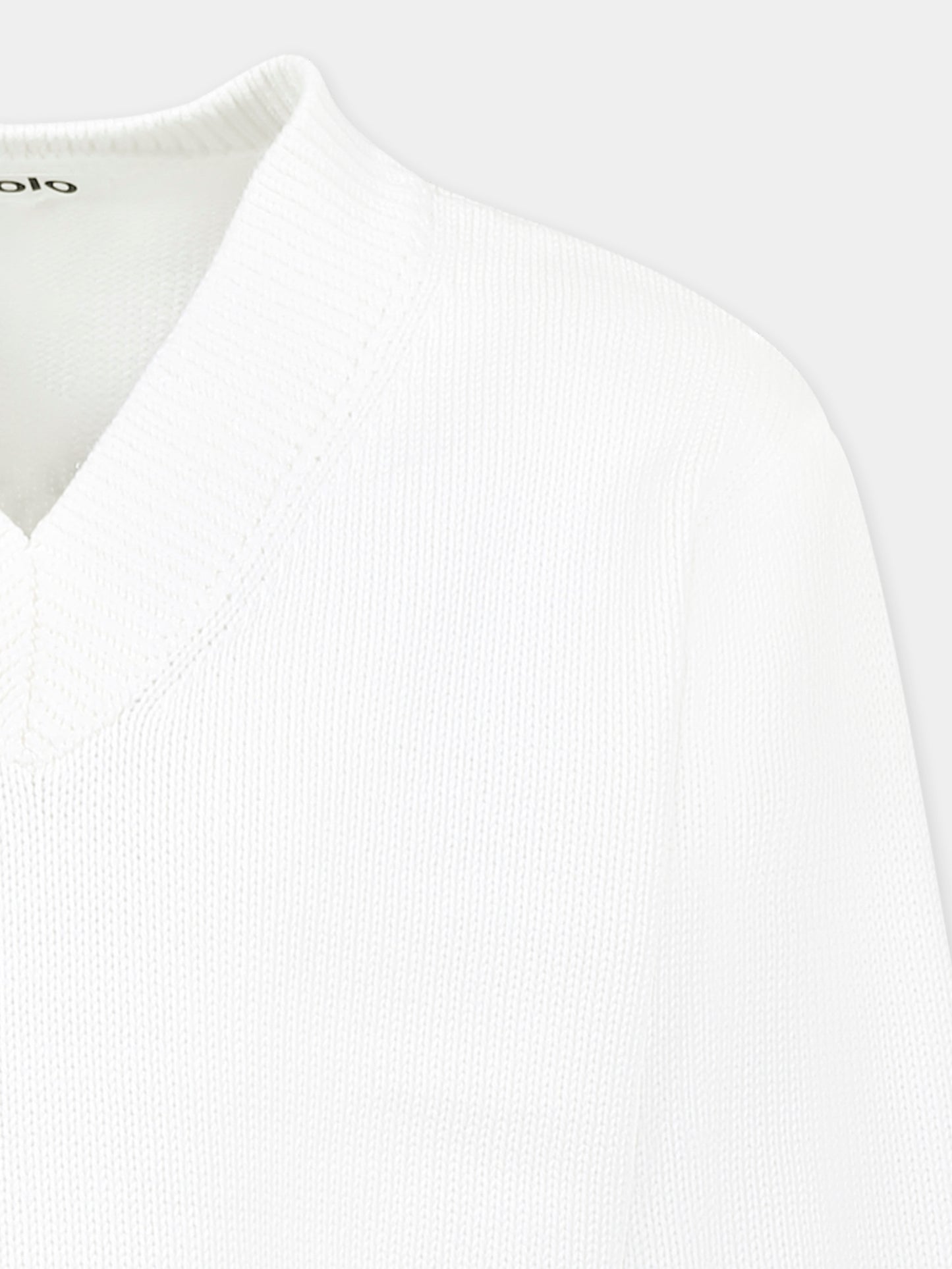 Pull blanc pour fille