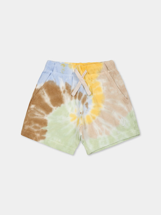 Shorts Simms multicolor per neonati con stampa tie dye,Molo,6S25H109 9309