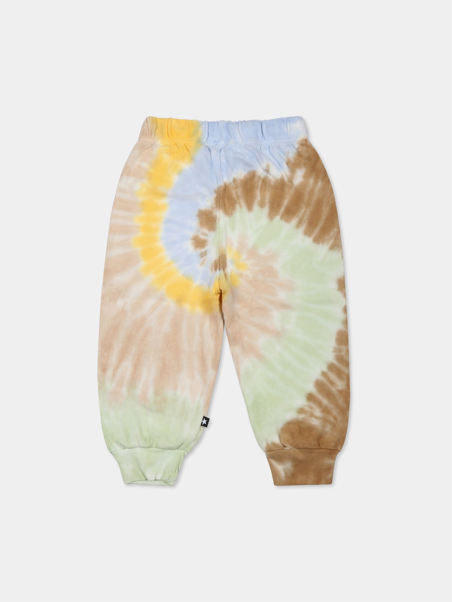 Pantalon multicolore pour bébé enfants avec imprimé tie dye