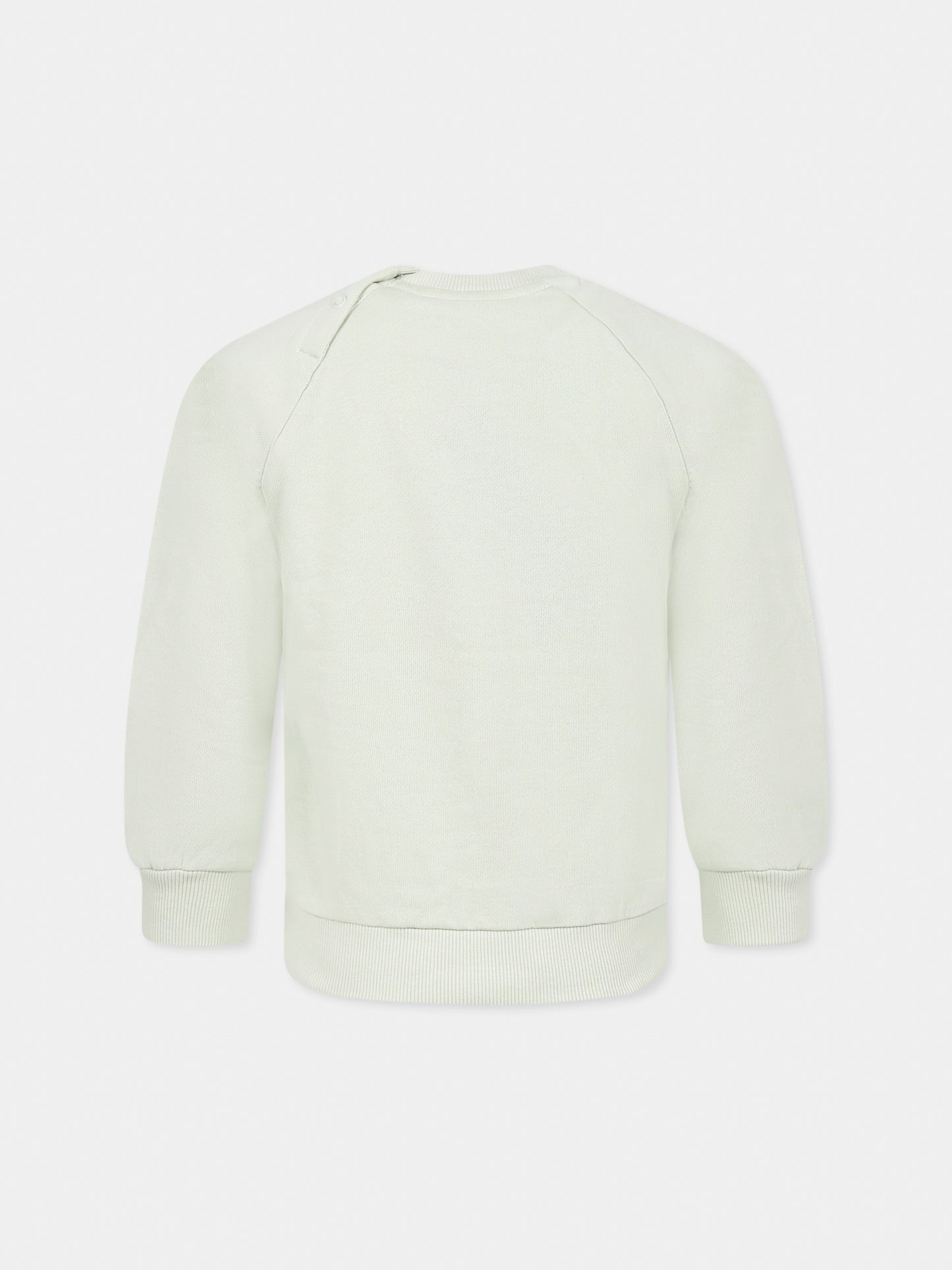 Sweat vert pour enfants avec smiley