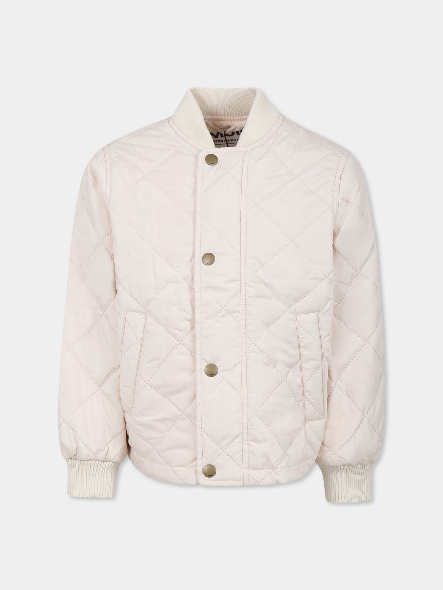 Doudoune ivoire pour enfants