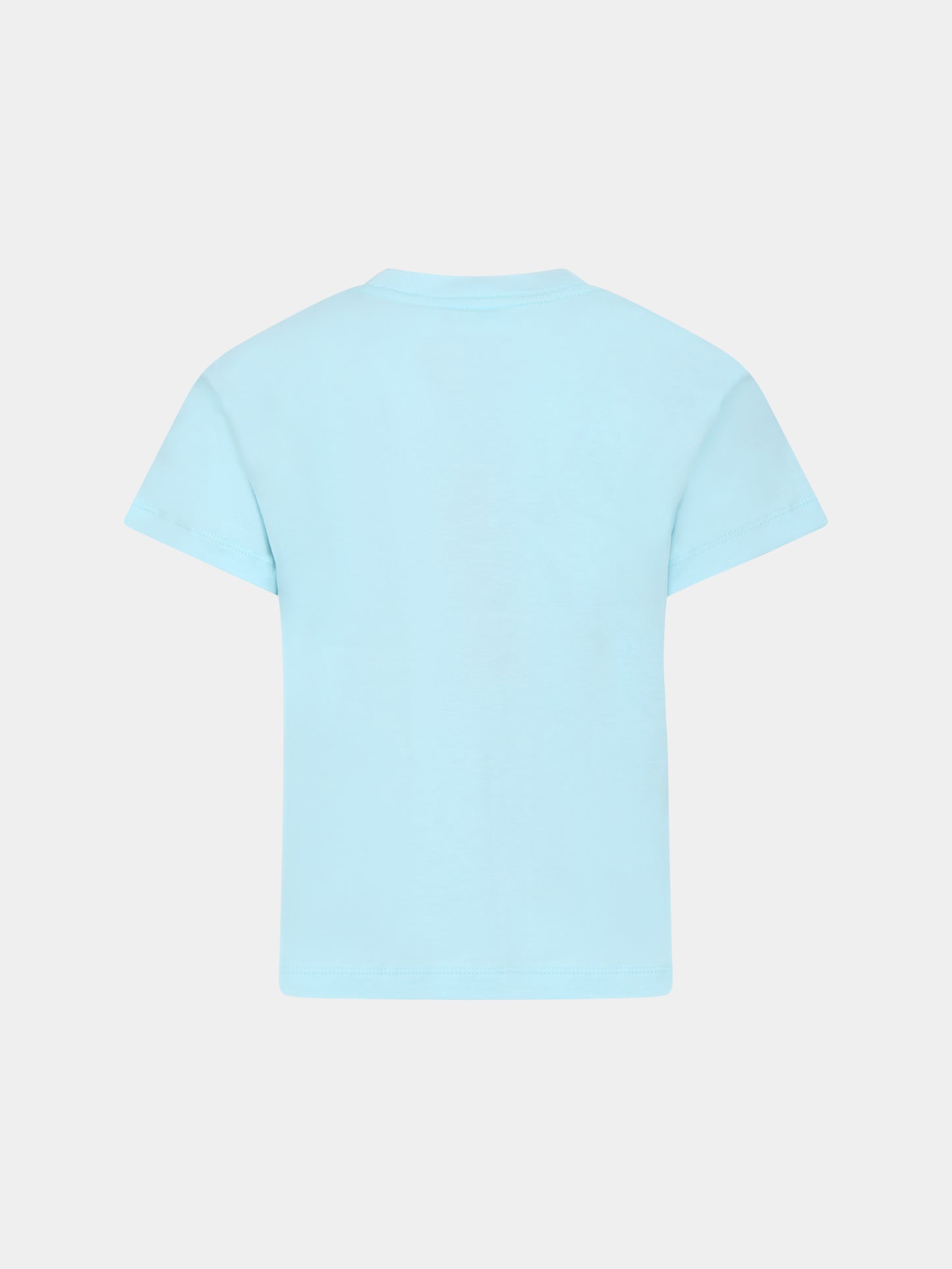 T-shirt Rame celeste per bambino con pallone,Molo,1S25A212 3948