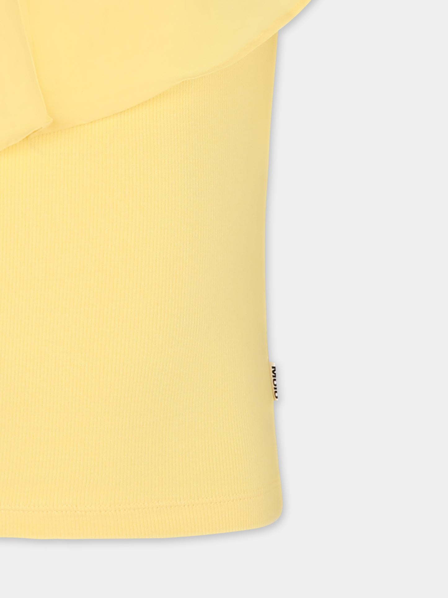 Top Rebecca giallo per bambina,Molo,2S25A105 5396