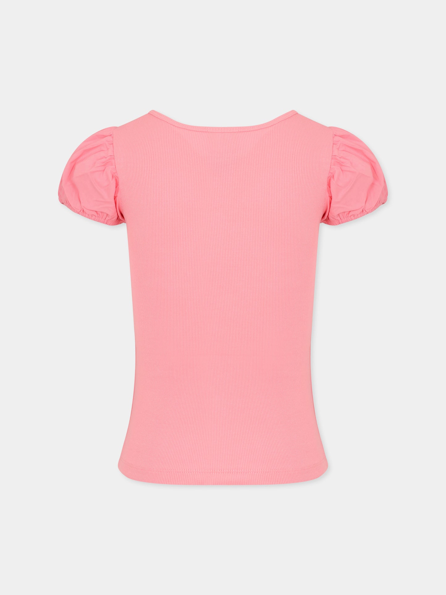 T-shirt Raluca rosa per bambina,Molo,2S25A203 5476