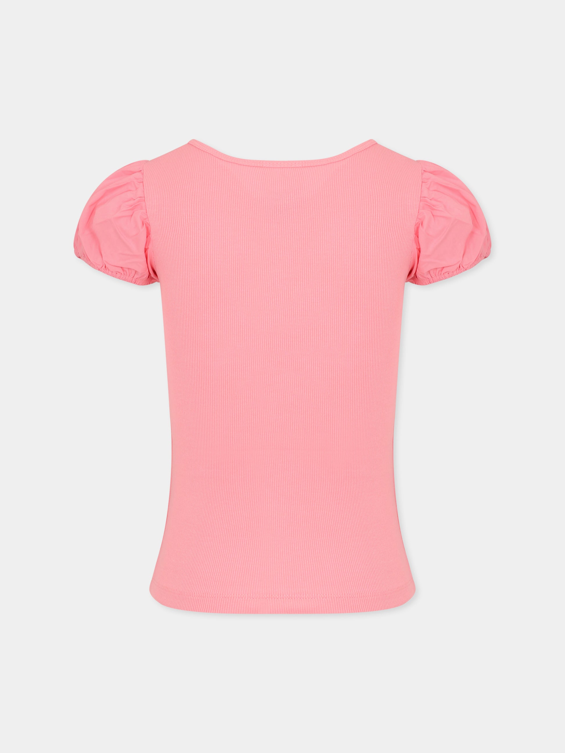 T-shirt Raluca rosa per bambina,Molo,2S25A203 5476