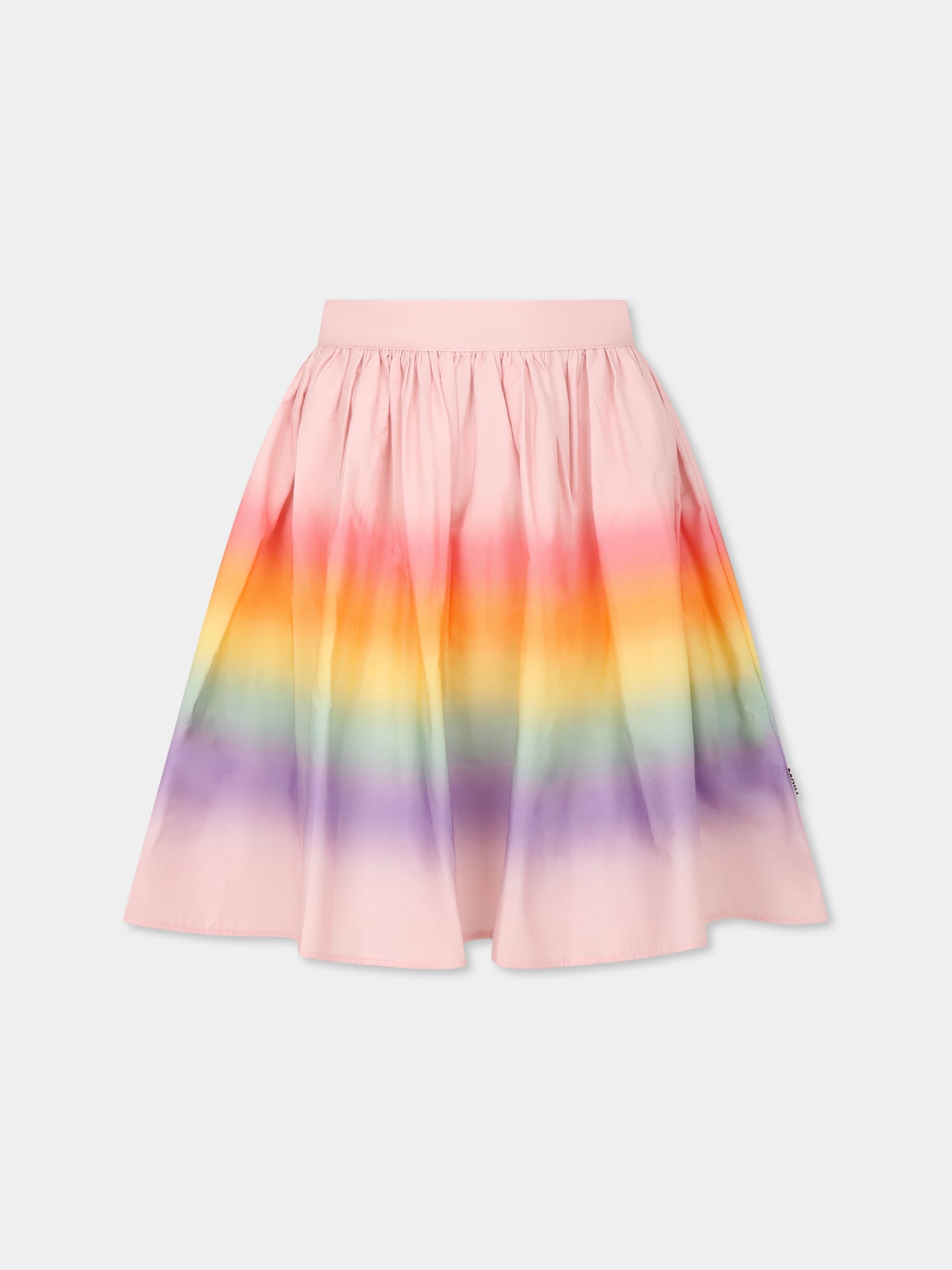 Gonna rosa per bambina con arcobaleno,Molo,2S25D120 3919