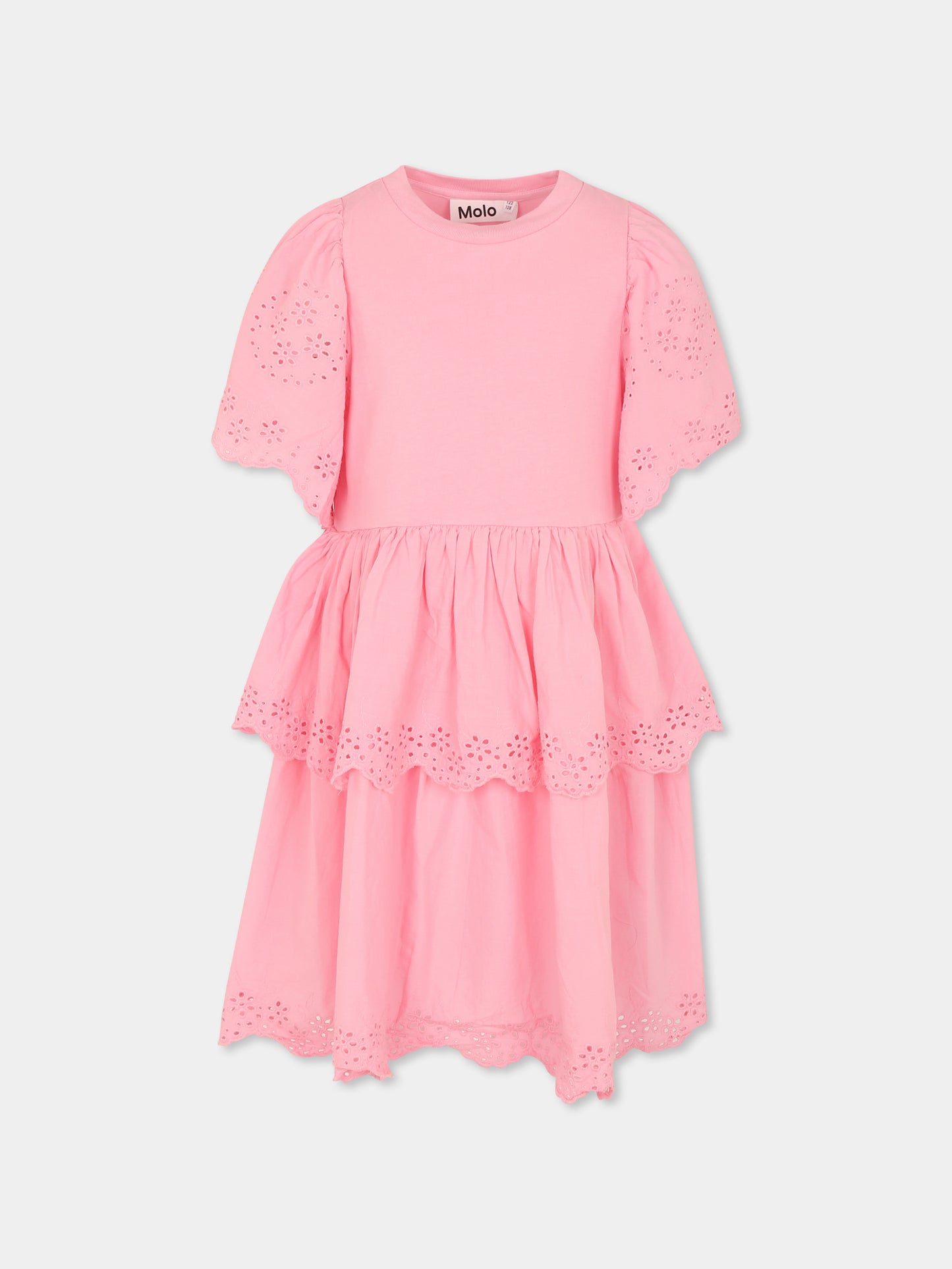 Vestito Ceelia rosa per bambina,Molo,2S25E142 5476