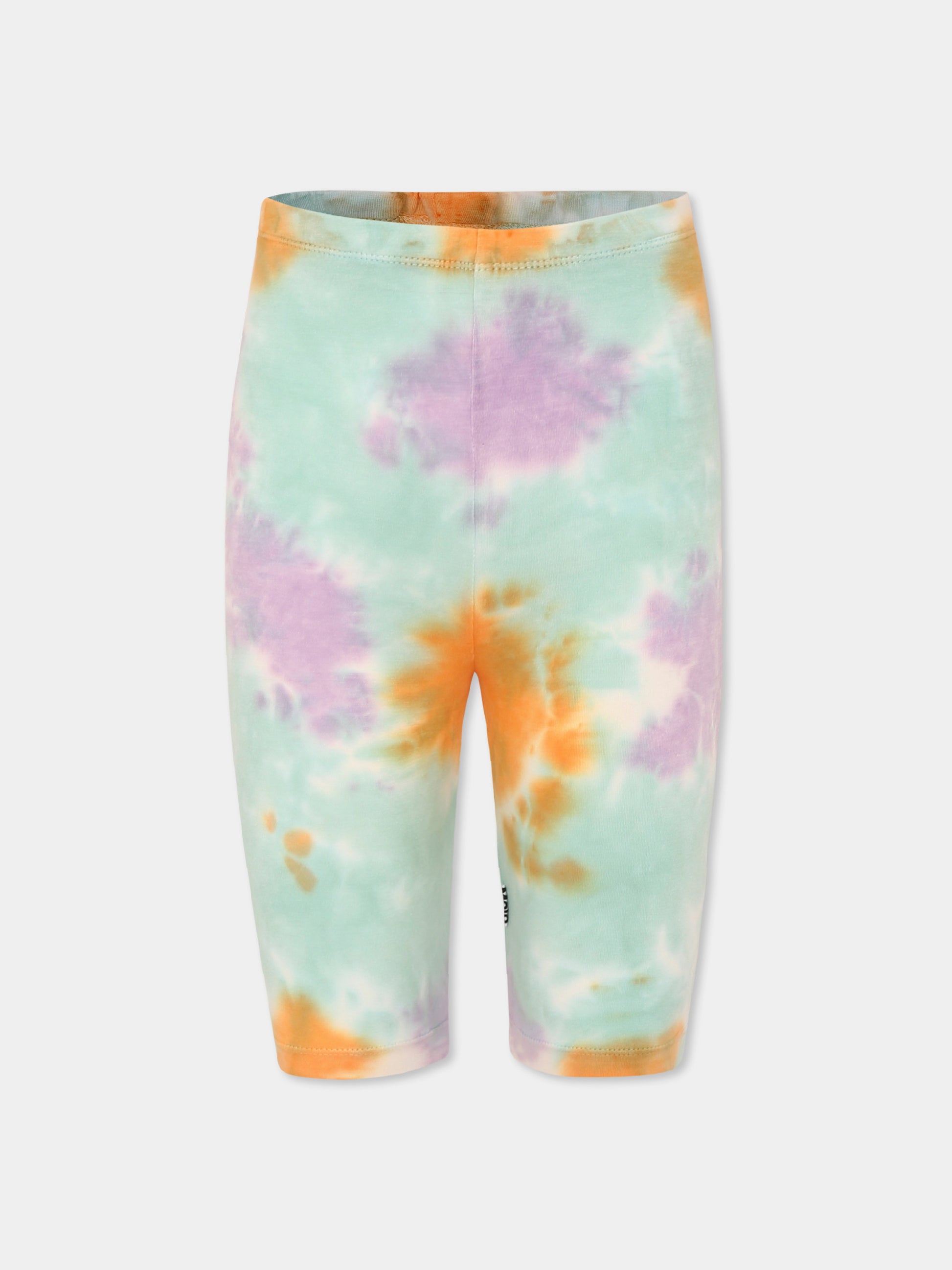 Leggins Noa multicolor per bambina  con stampa tie dye,Molo,2S25F102 9323