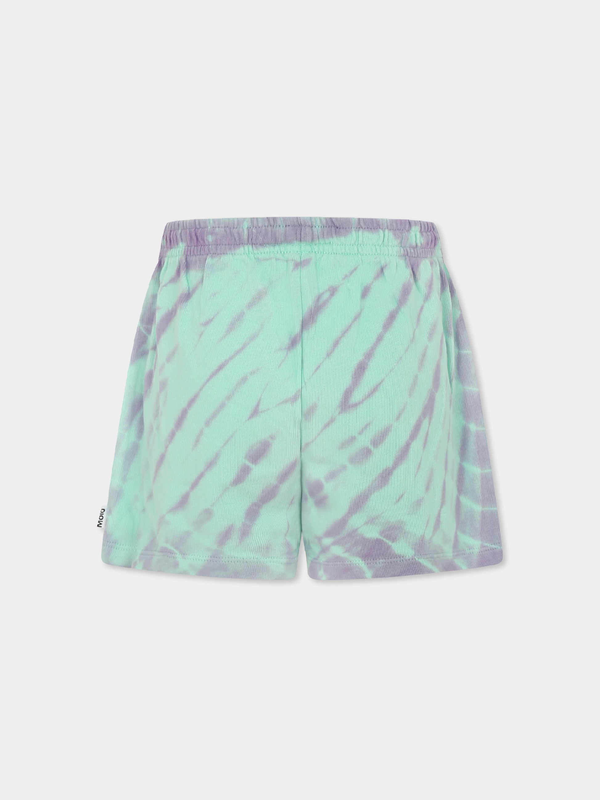Shorts Akima verde per bambina,Molo,2S25H102 9300