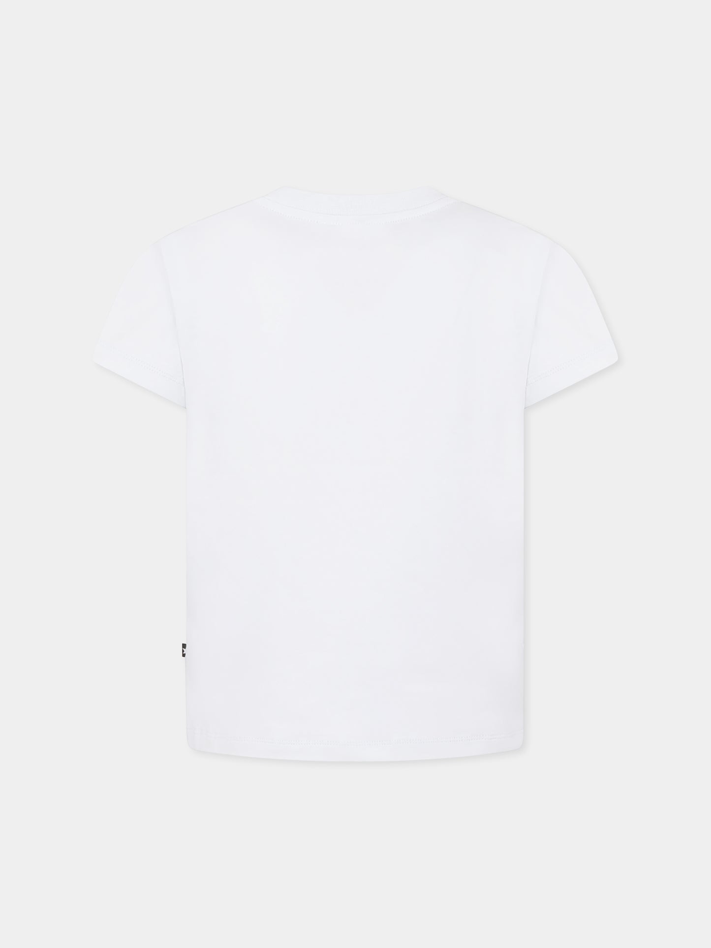 T-shirt Enzo celeste per bambini con gatto,Molo,6S25A204 3914