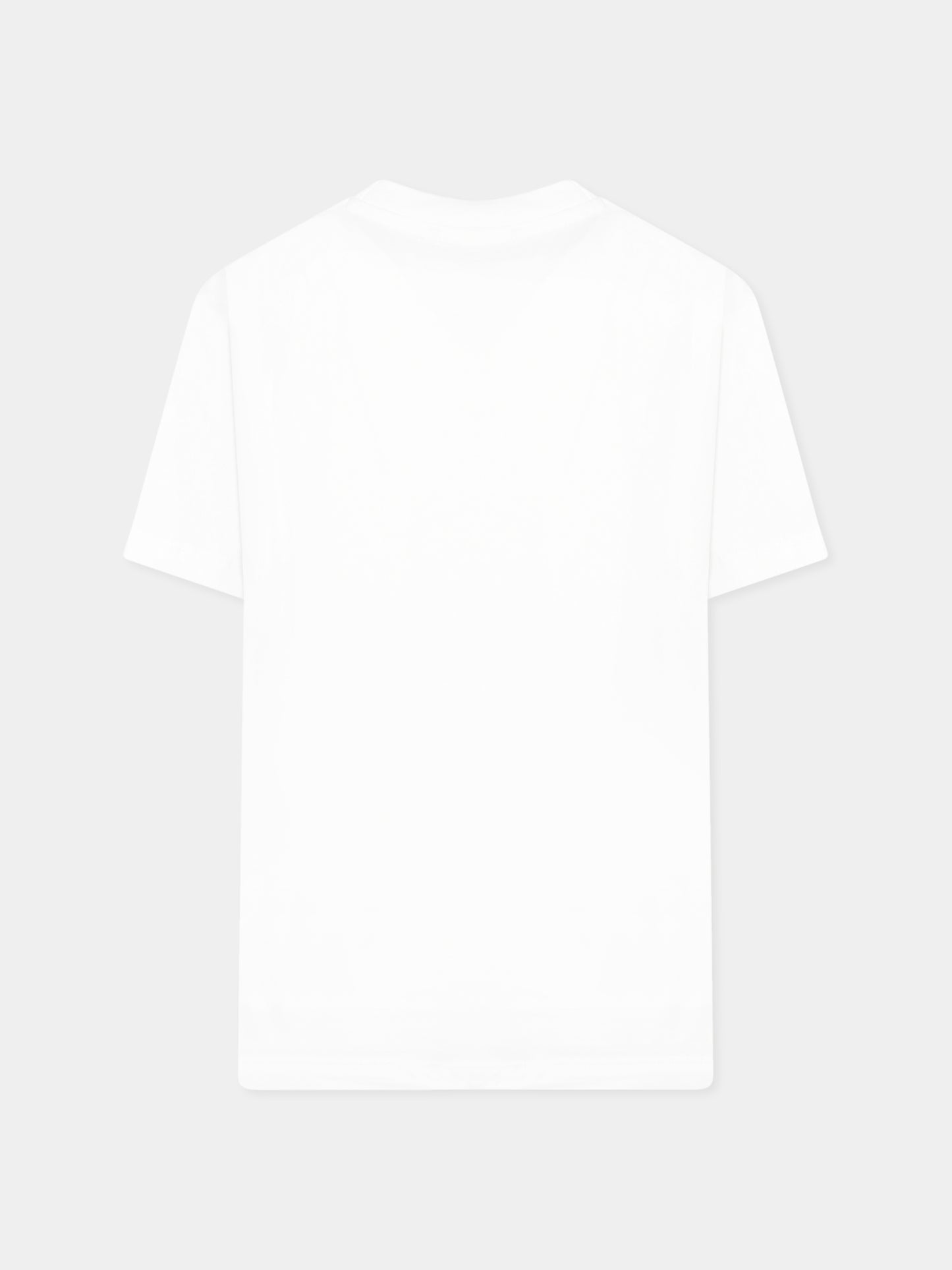 T-shirt Riley bianca per bambini con cinghiale e scritta,Molo,6S25A209 4933