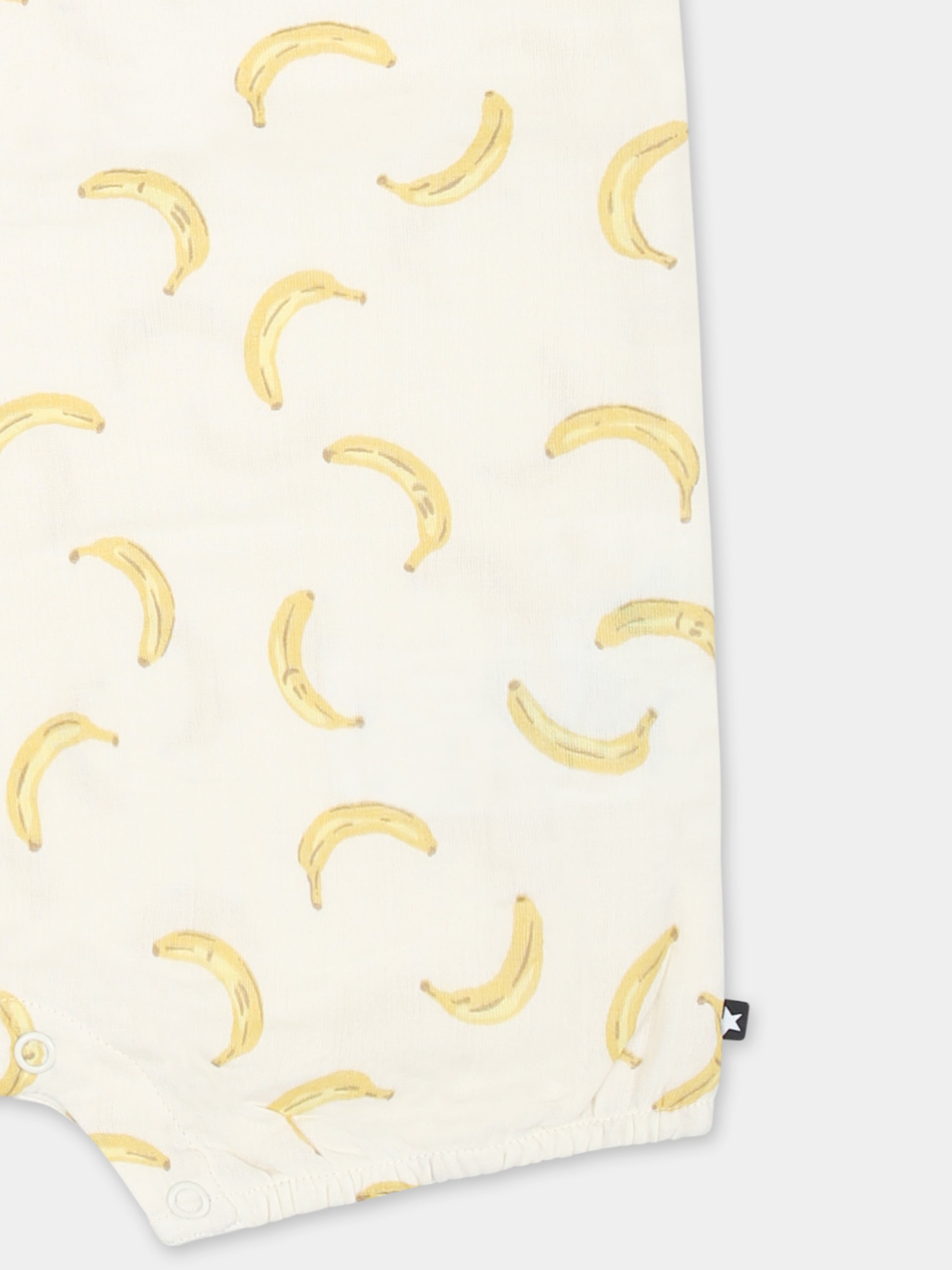 Pagliaccetto Forever per neonati con banana all over,Molo,6S25B102 9358
