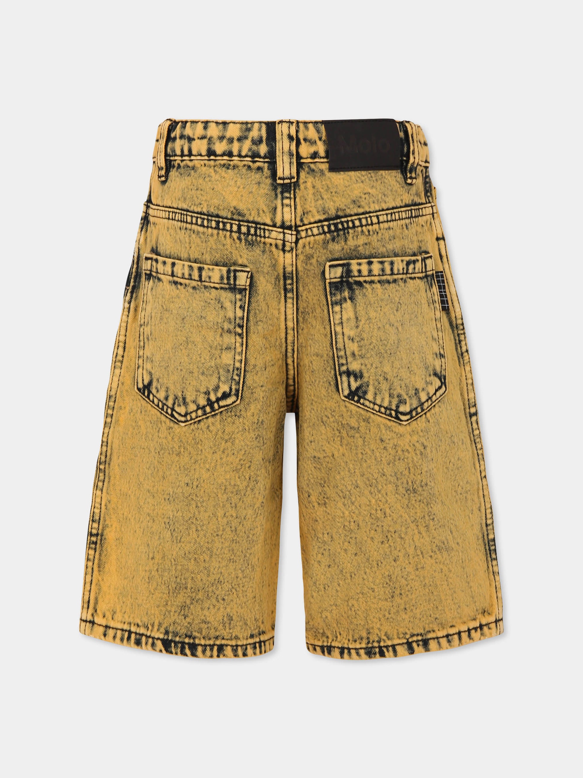 Shorts Art gialli per bambini,Molo,6S25H106 5489