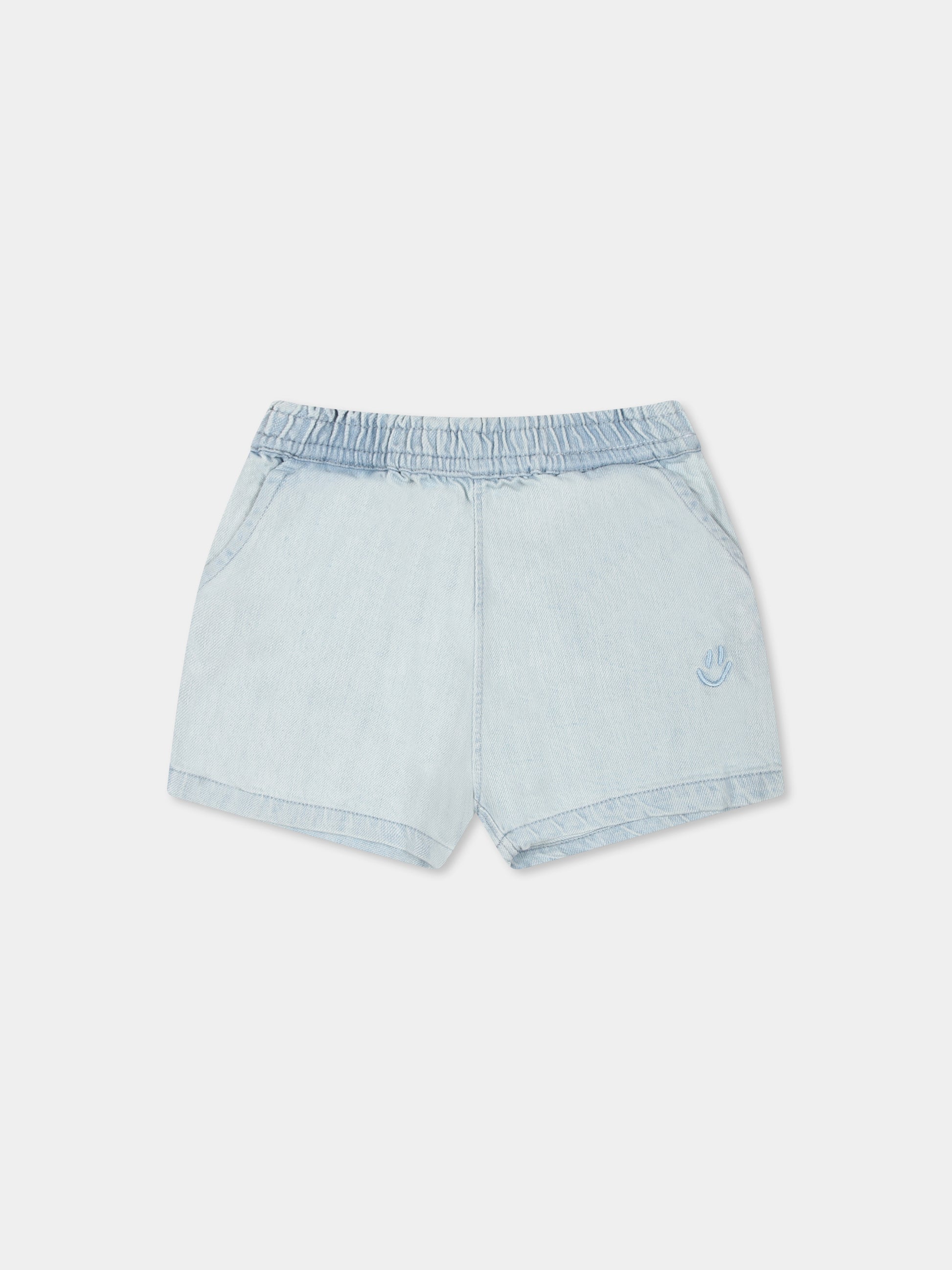 Shorts Shine denim per neonati con smile,Molo,6S25H107 5458