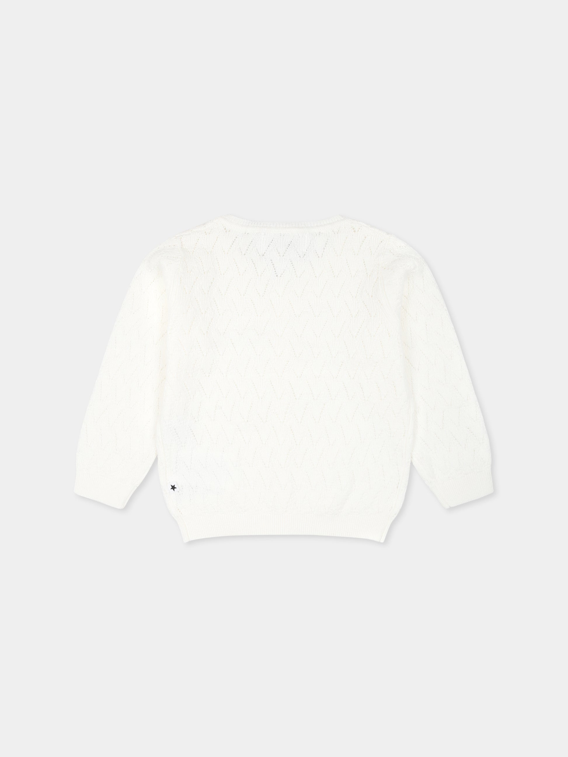 Cardigan Gilli bianco per neonata,Molo,4S25K303 5474