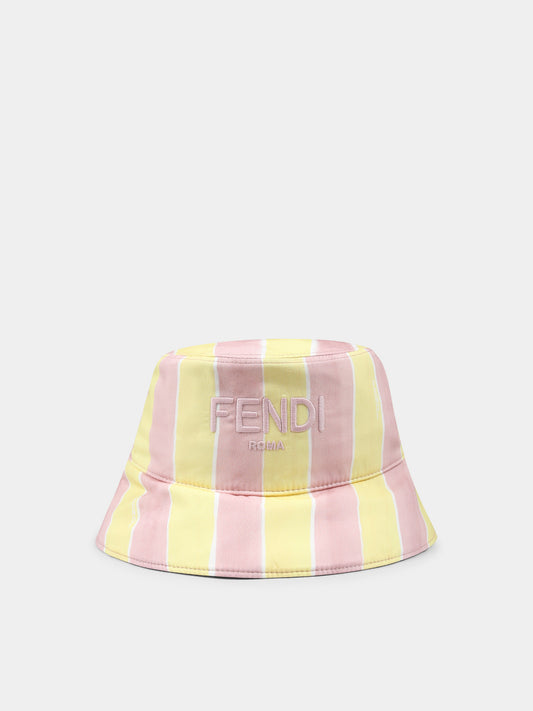 Cloche multicolore pour fille avec logo