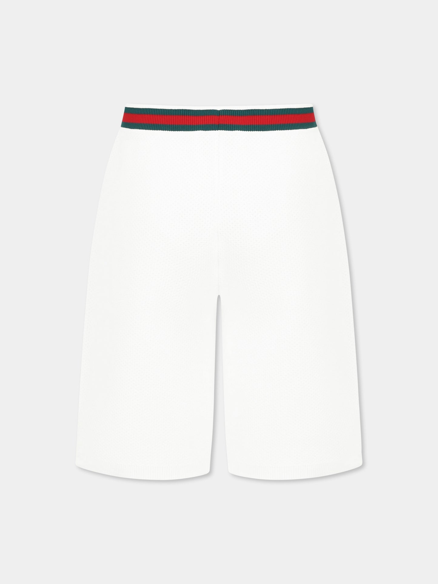 Short blanc pour enfants avec détail Web