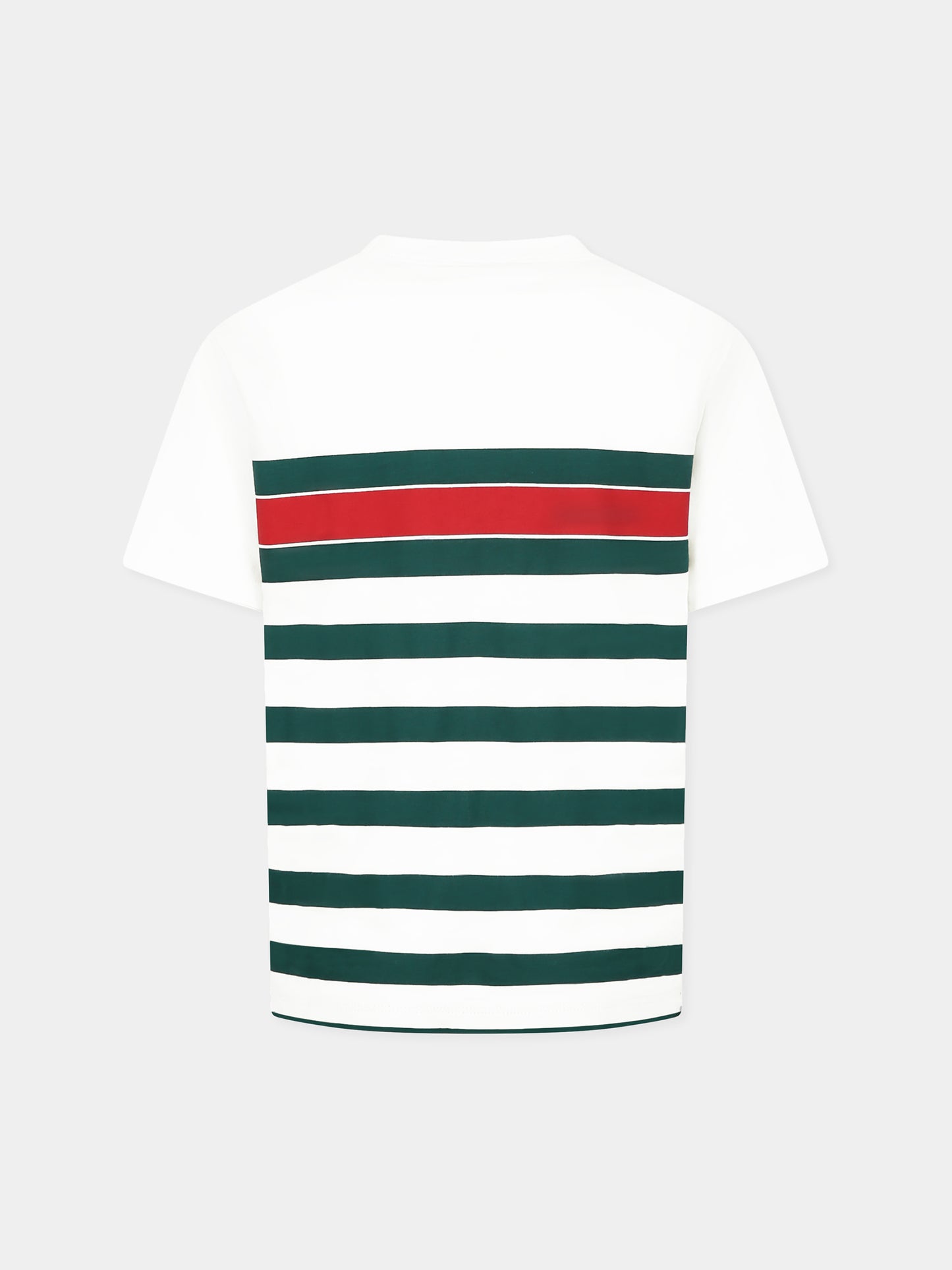 T-shirt ivoire pour garçon avec logo