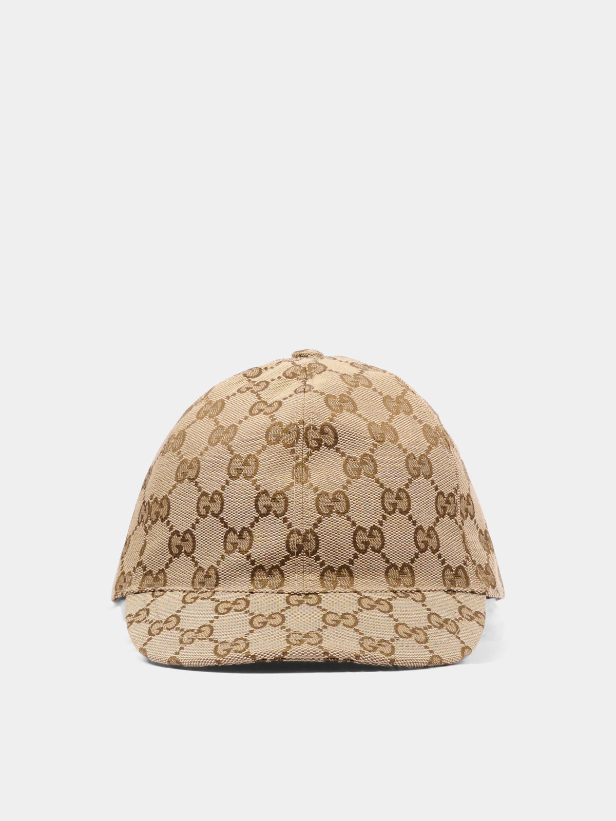 Chapeau beige monogramme GG pour enfants