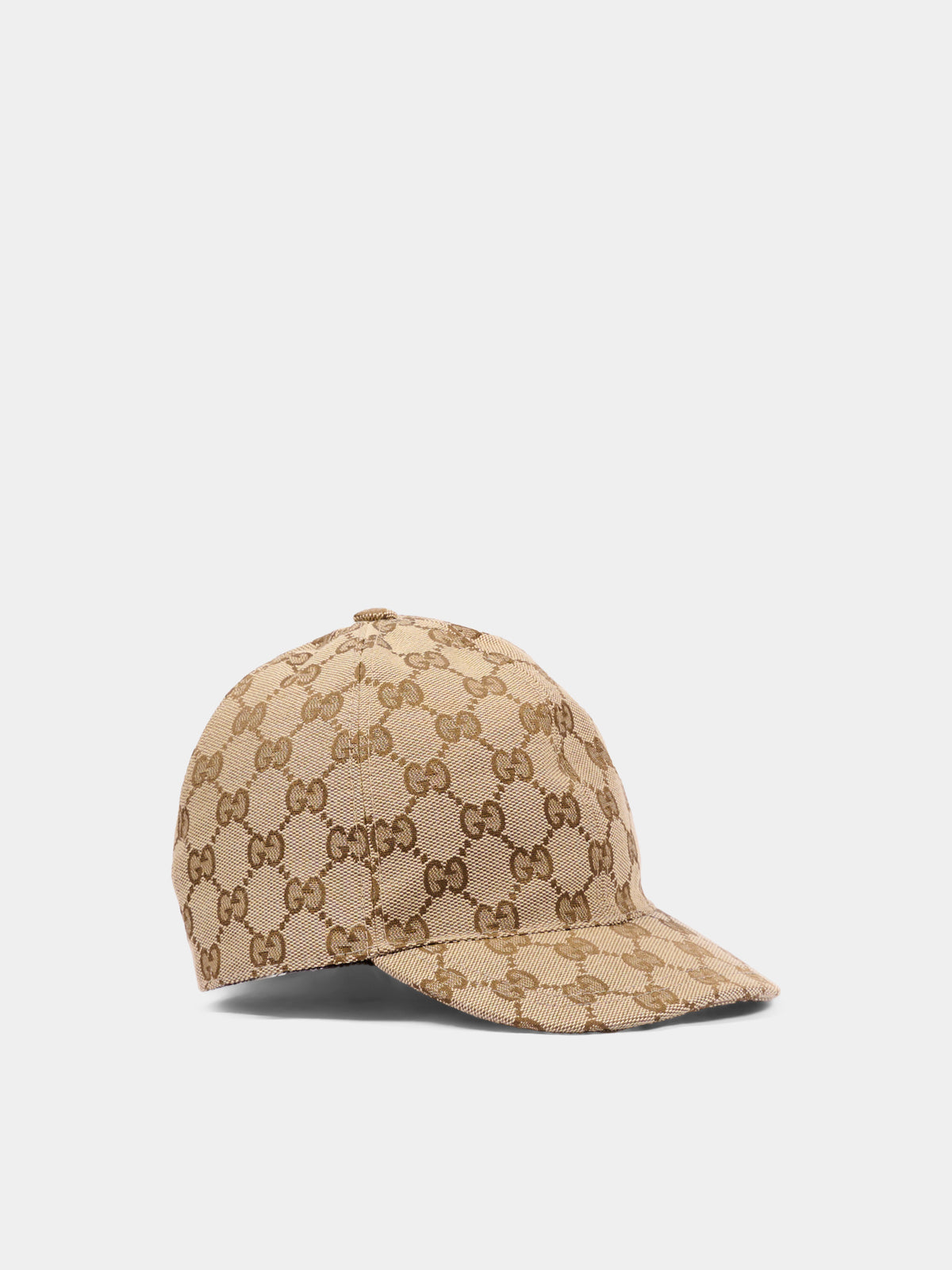 Chapeau beige monogramme GG pour enfants